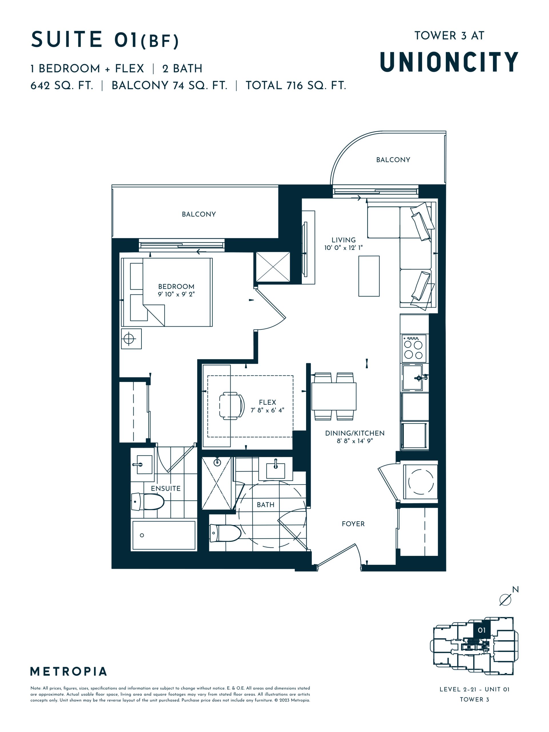Suite 01 (BF) floor plan