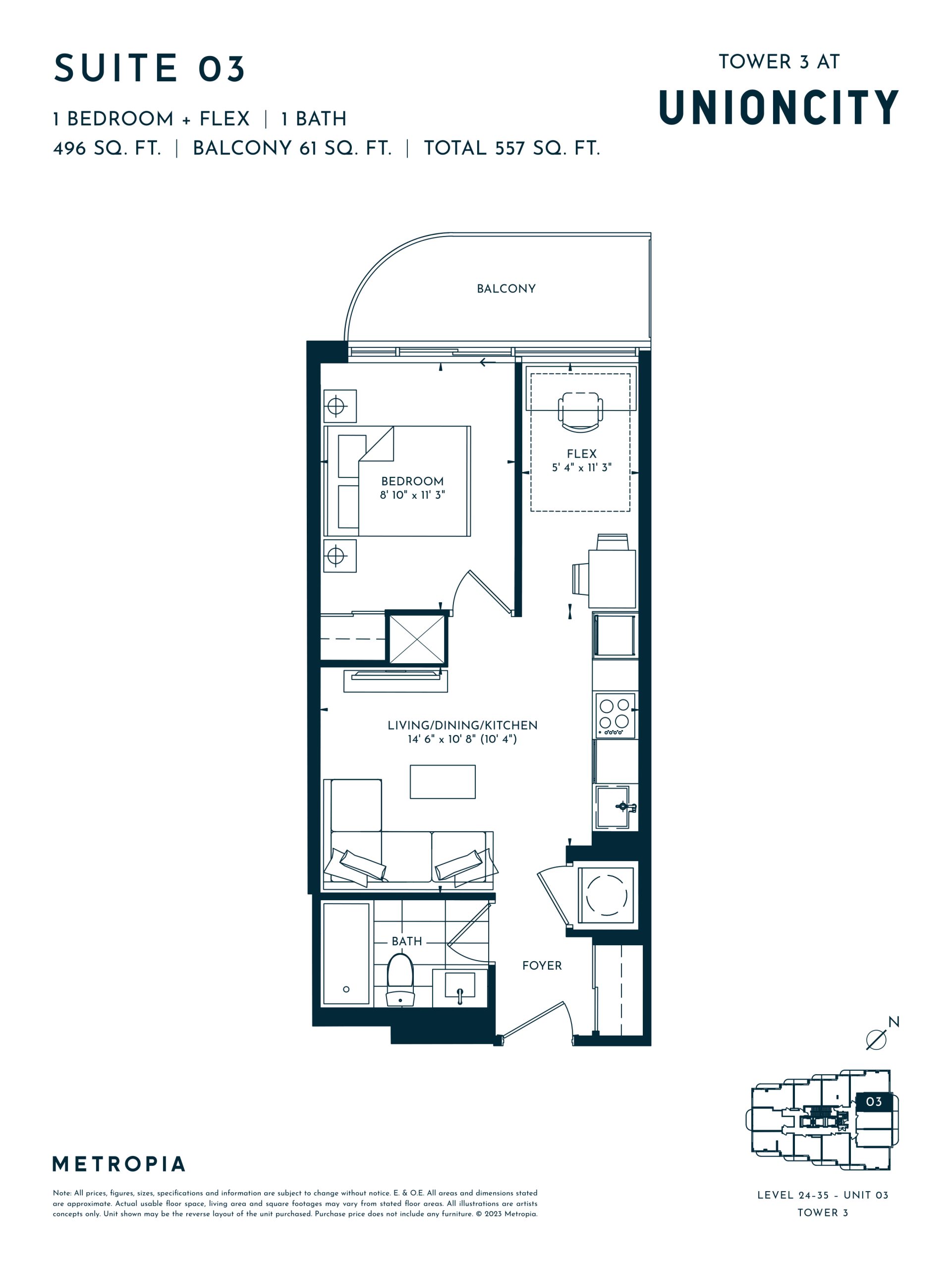 Suite 03 floor plan