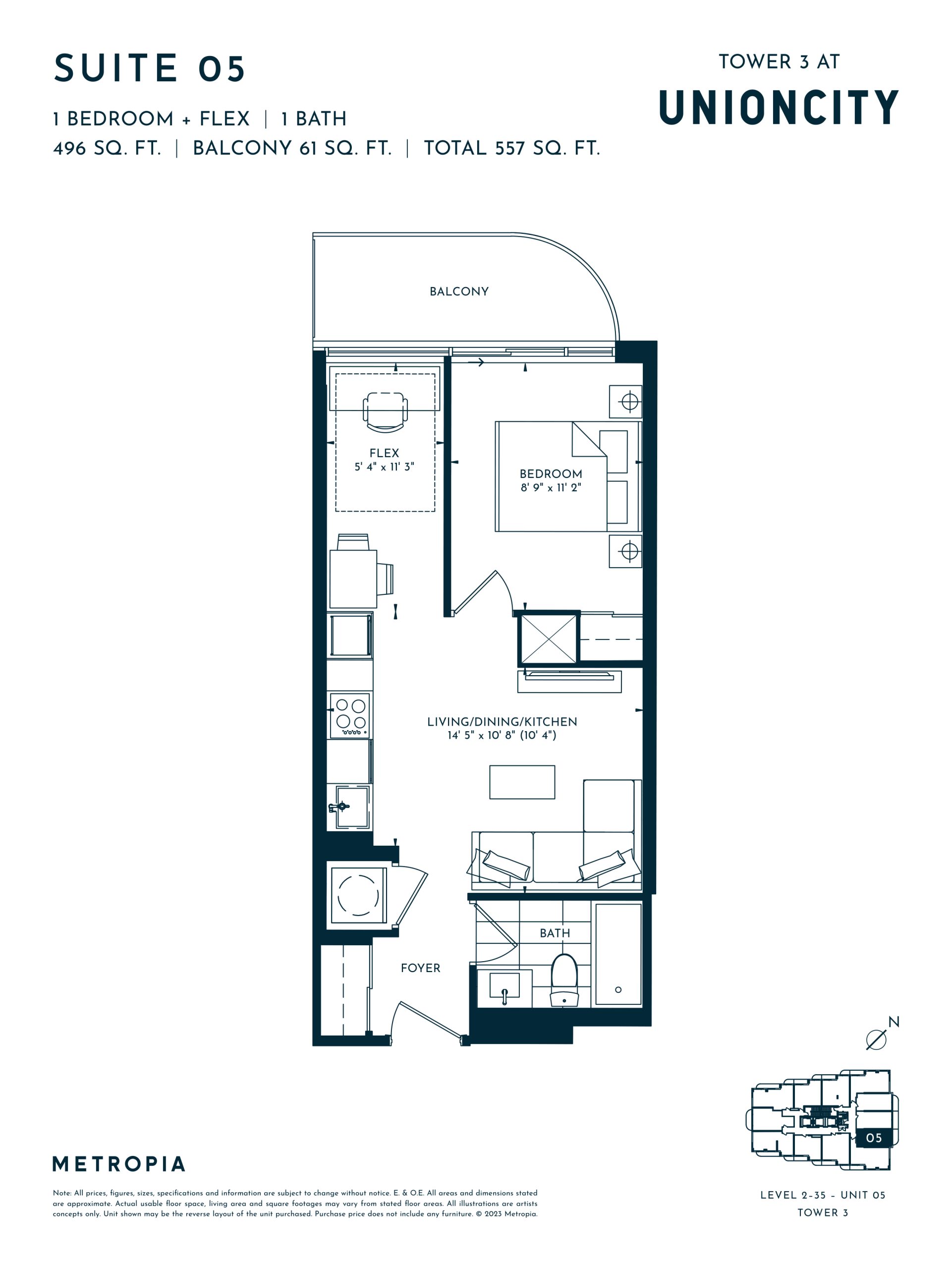 Suite 05 floor plan