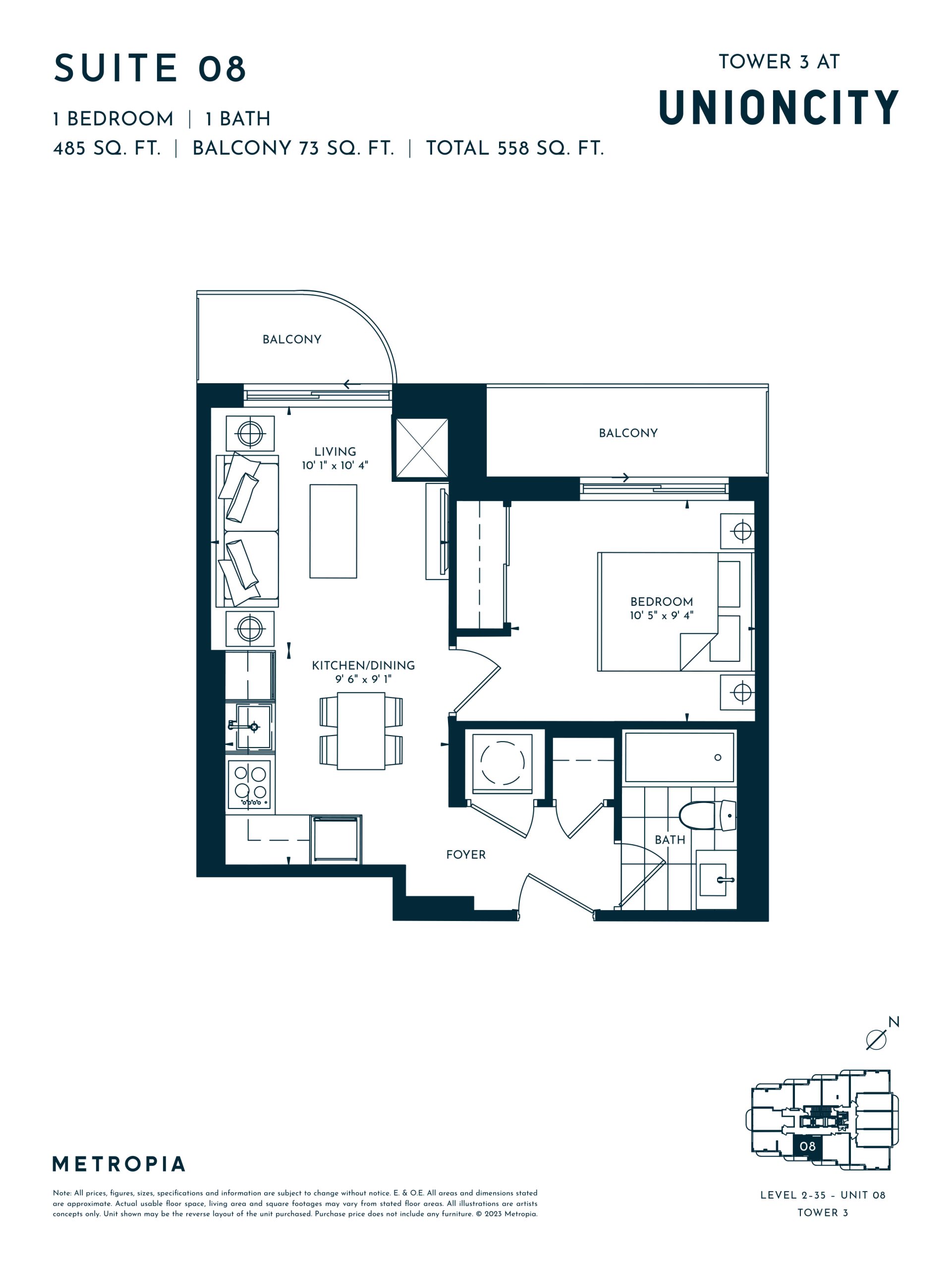 Suite 08 floor plan
