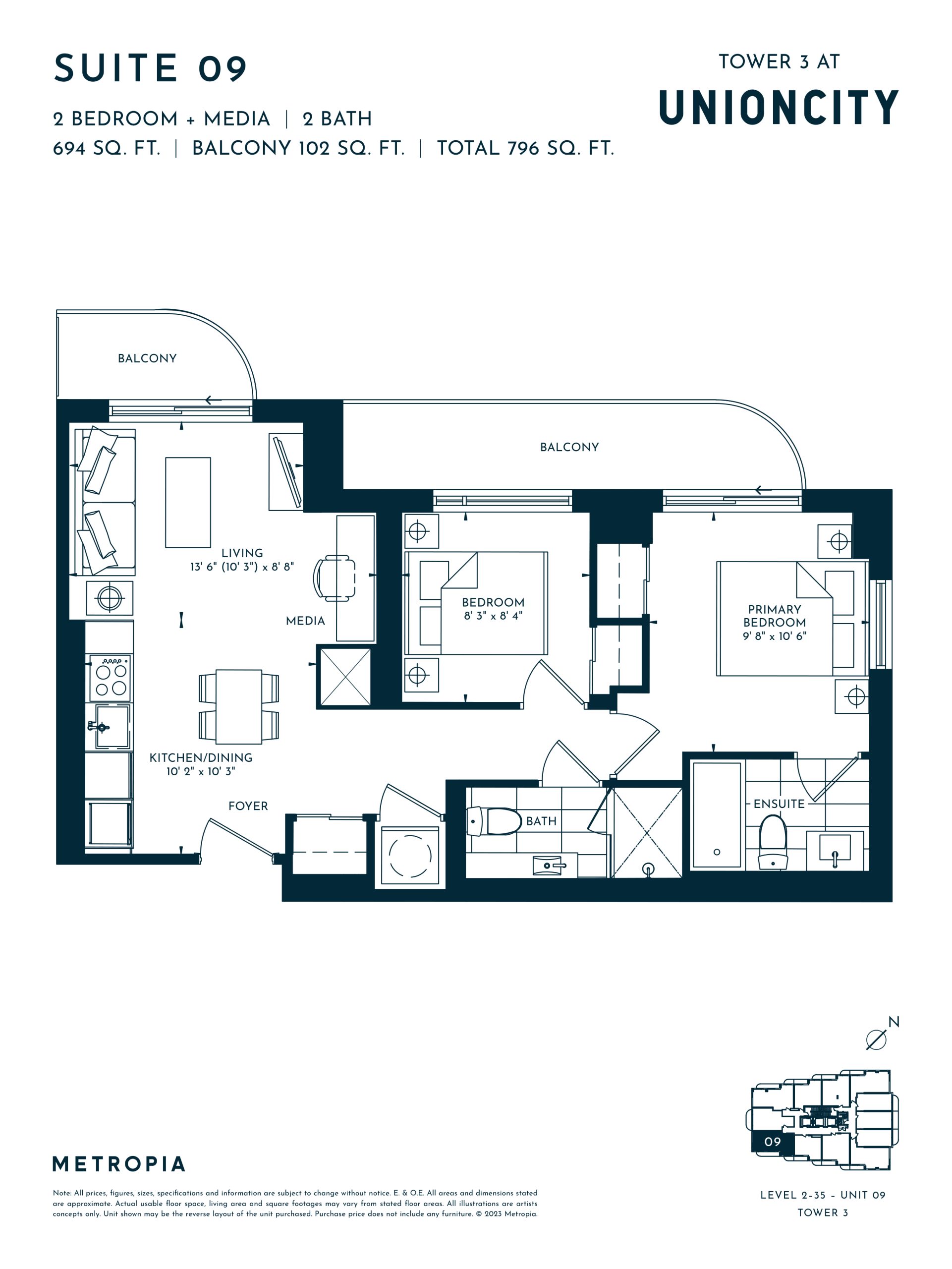 Suite 09 floor plan