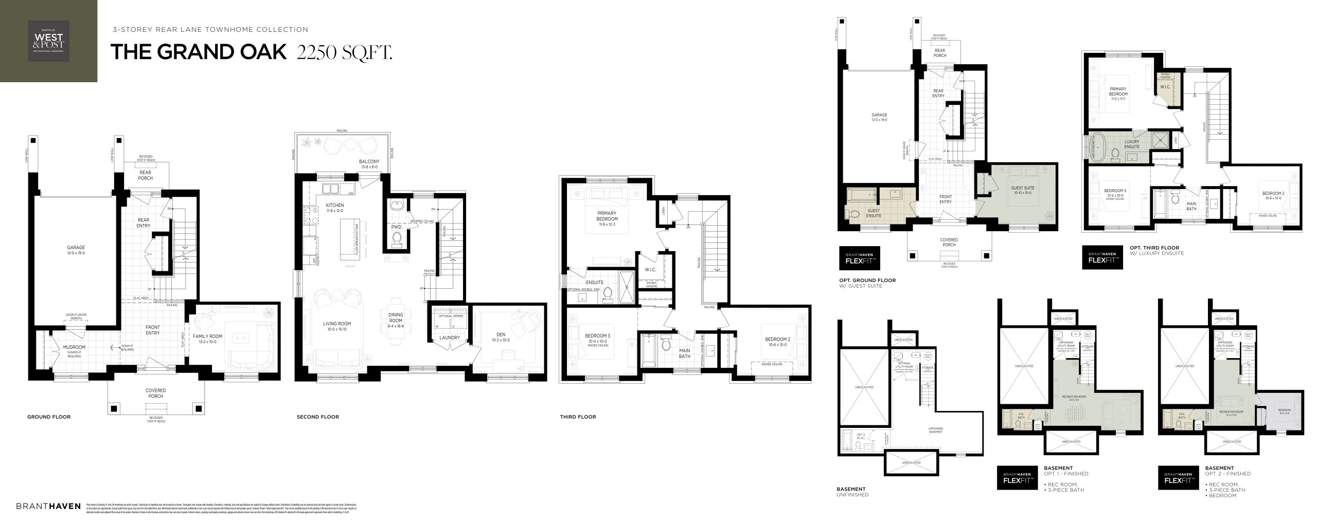 The Grand Oak floor plan