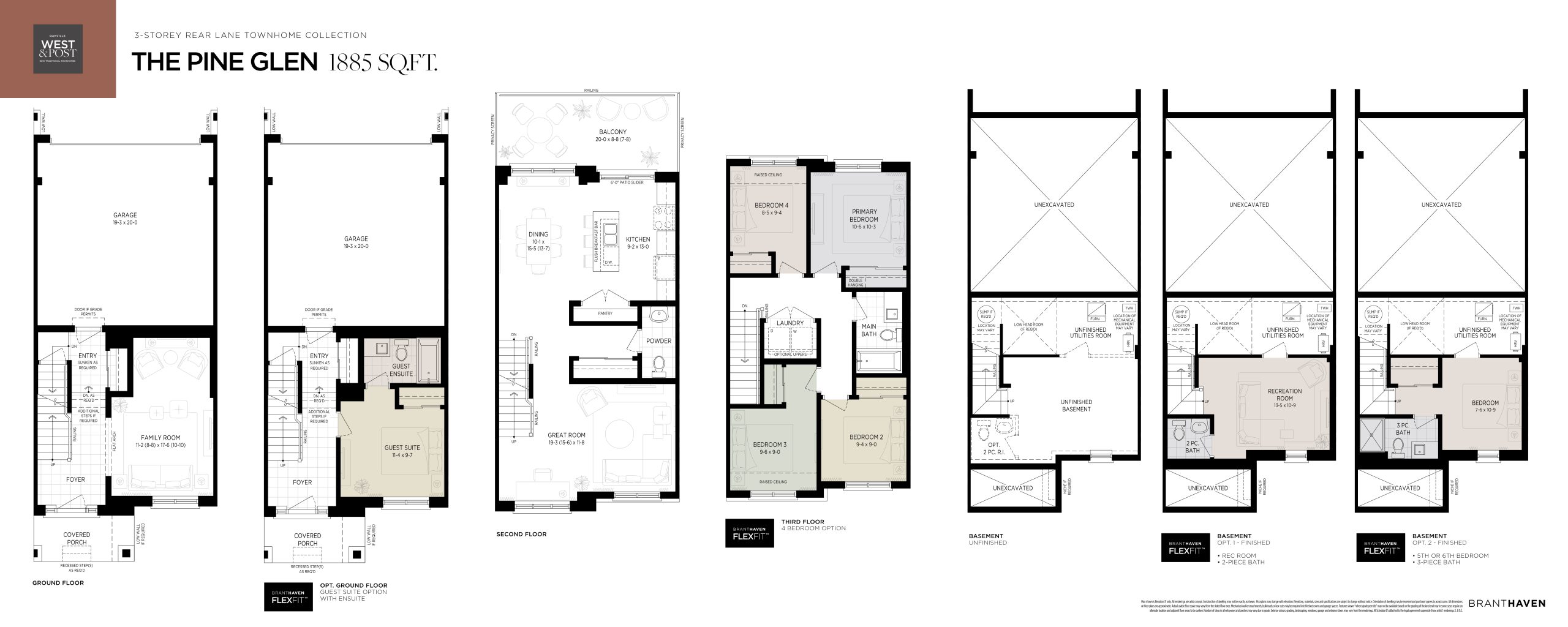 The Pine Glen floor plan