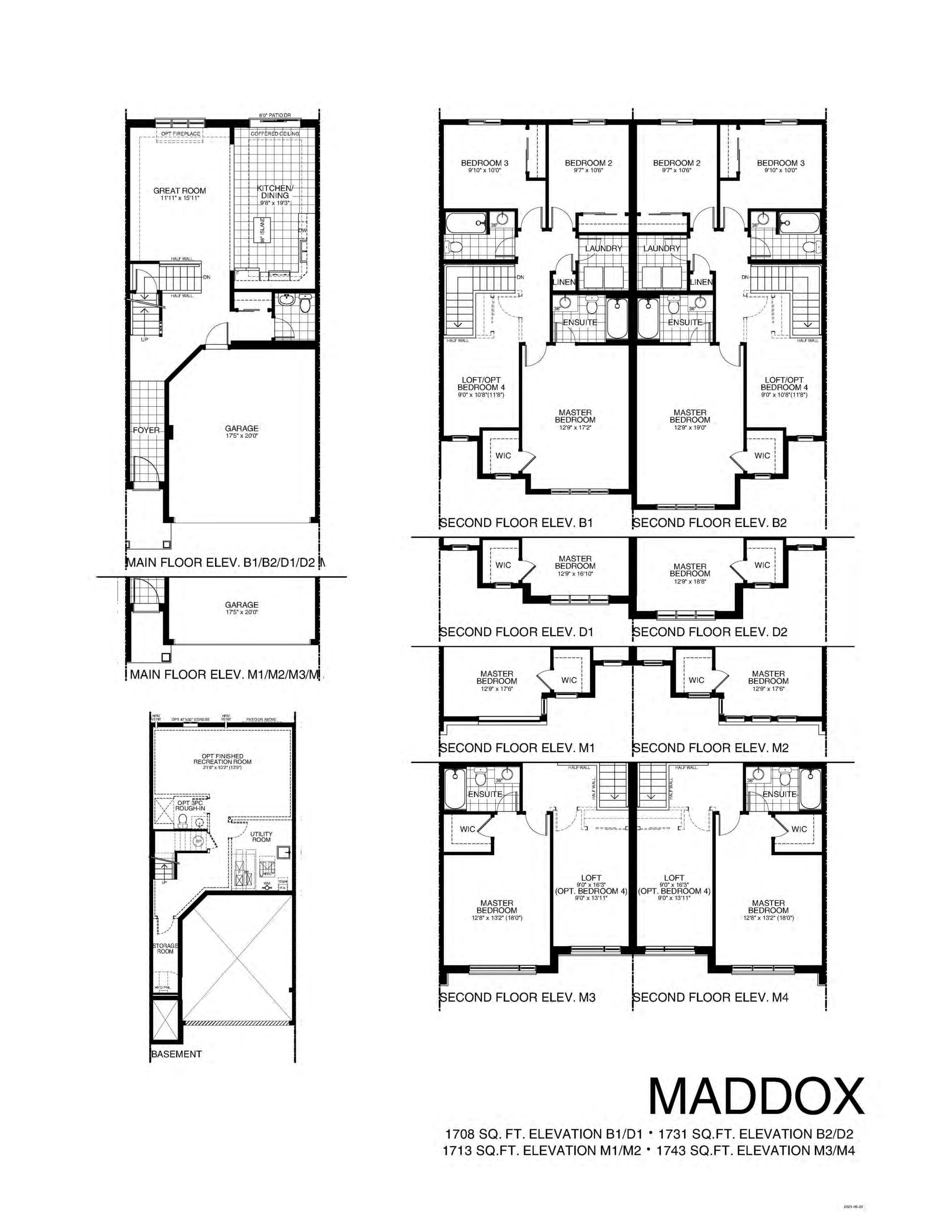 Maddox floor plan