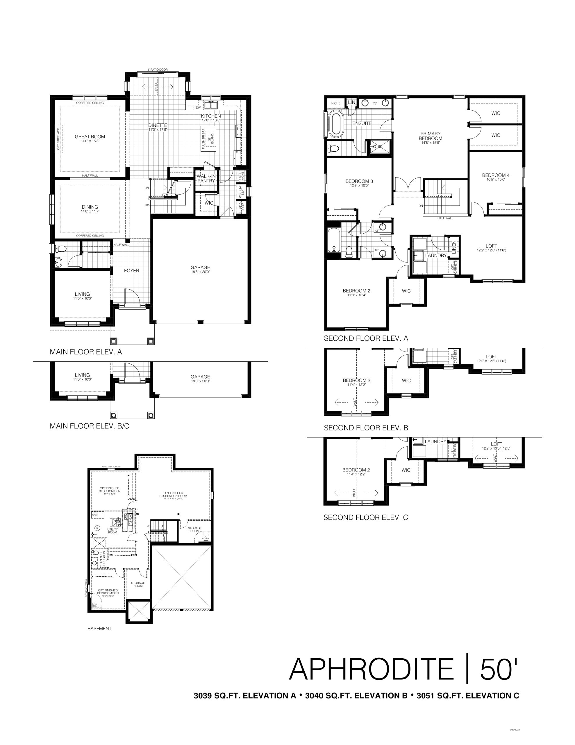 Aphrodite floor plan