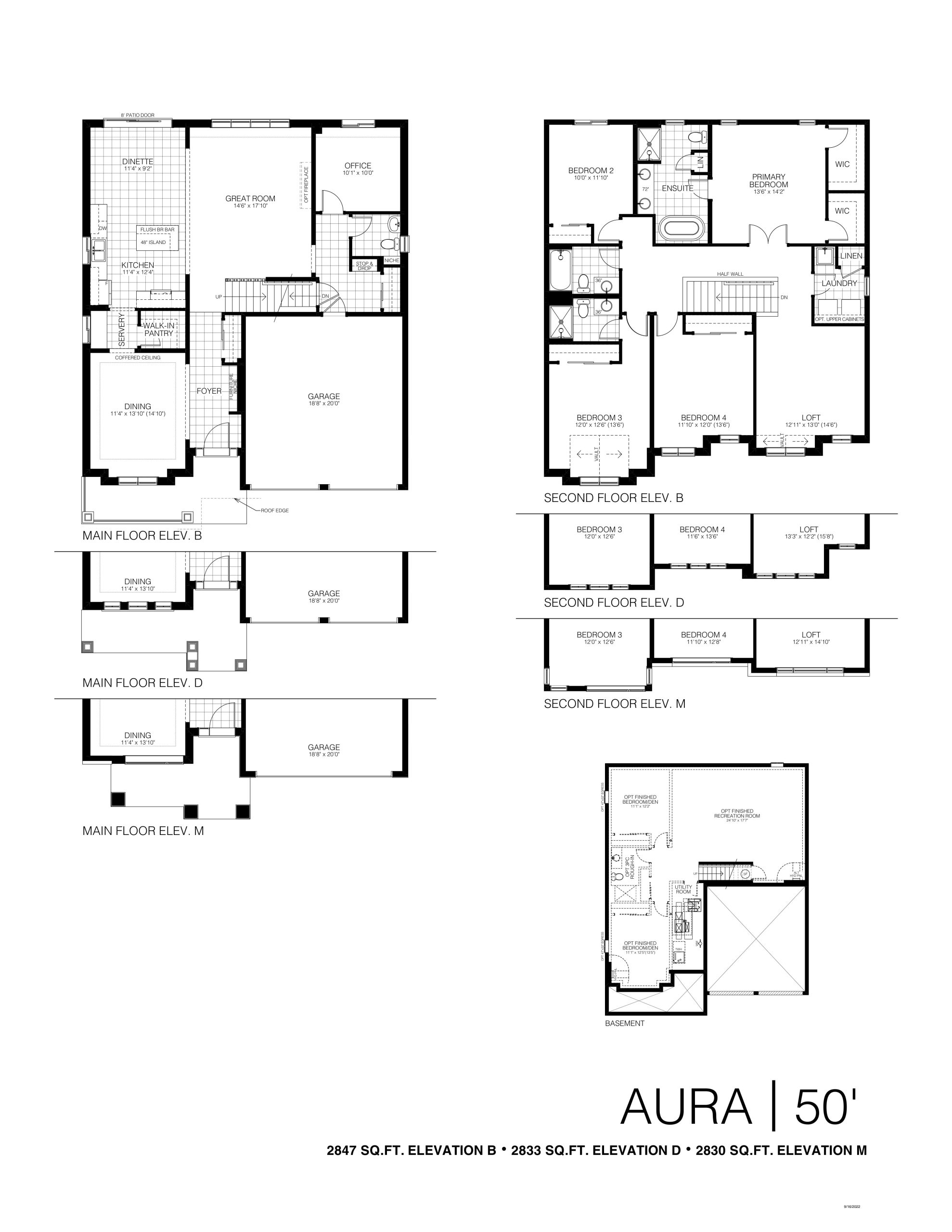 Aura floor plan