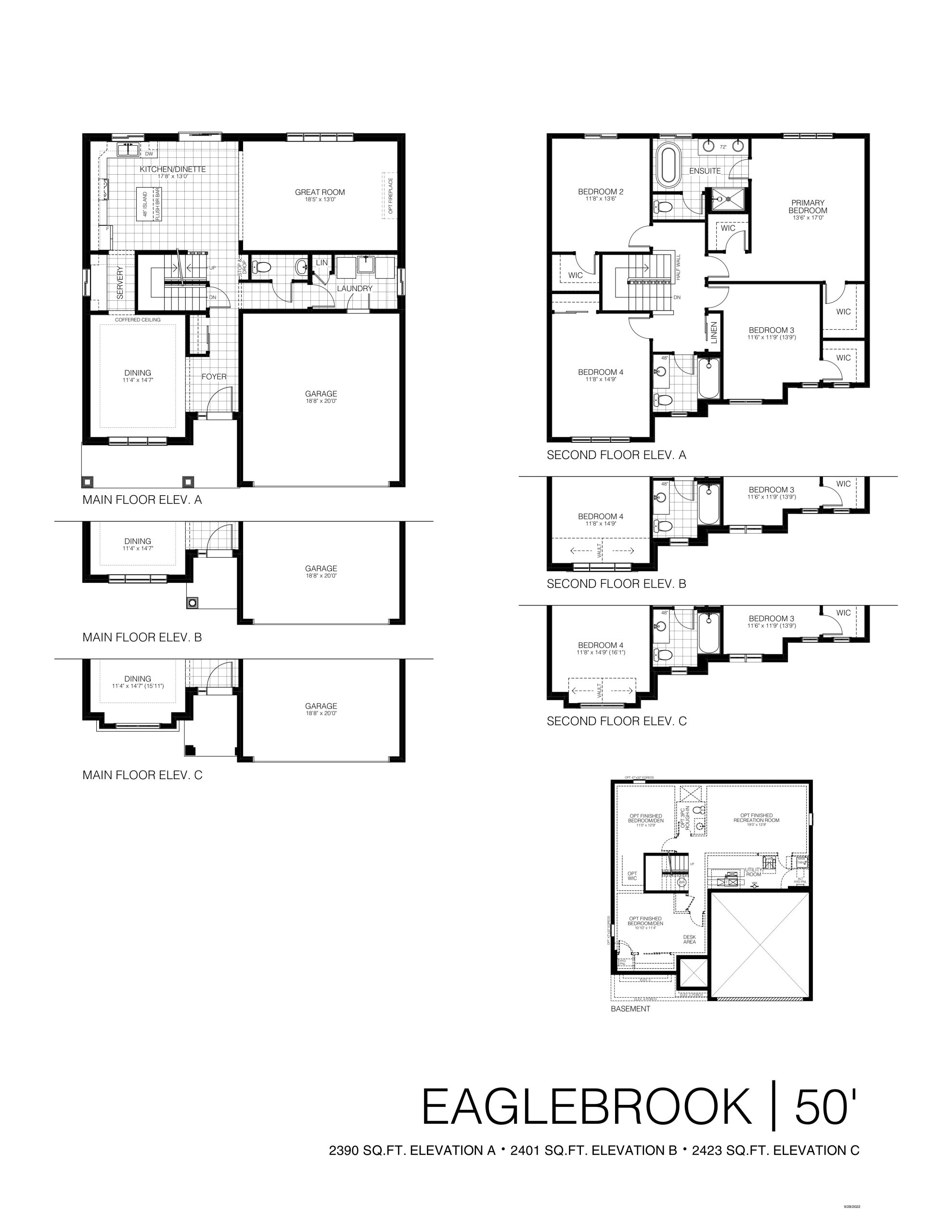 Eaglebrook floor plan