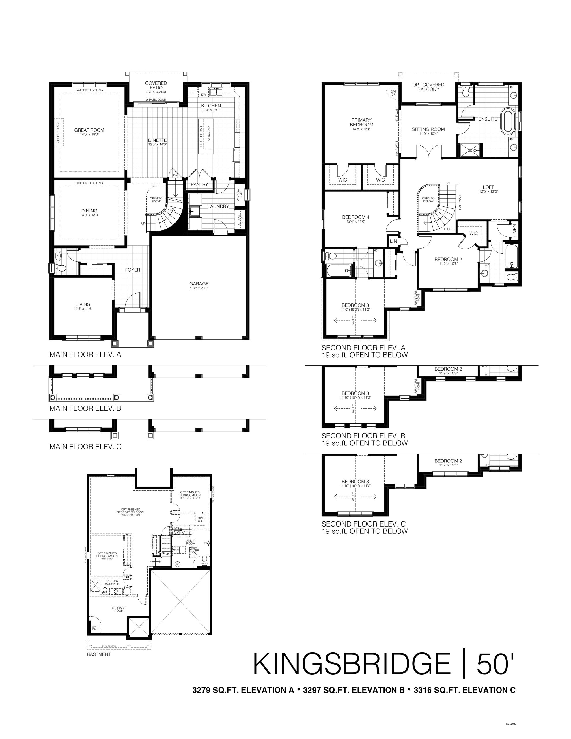 Kingsbridge floor plan