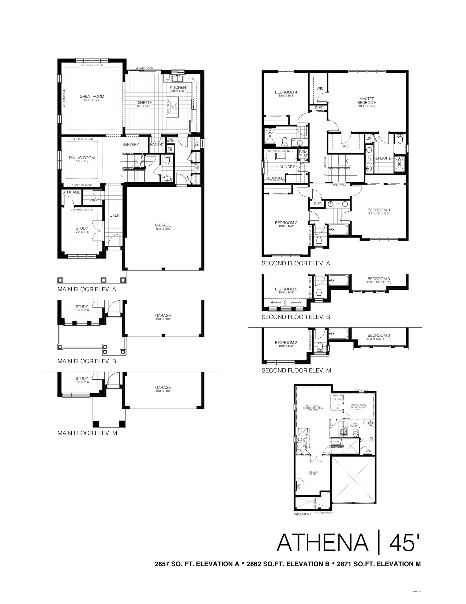 Athena floor plan