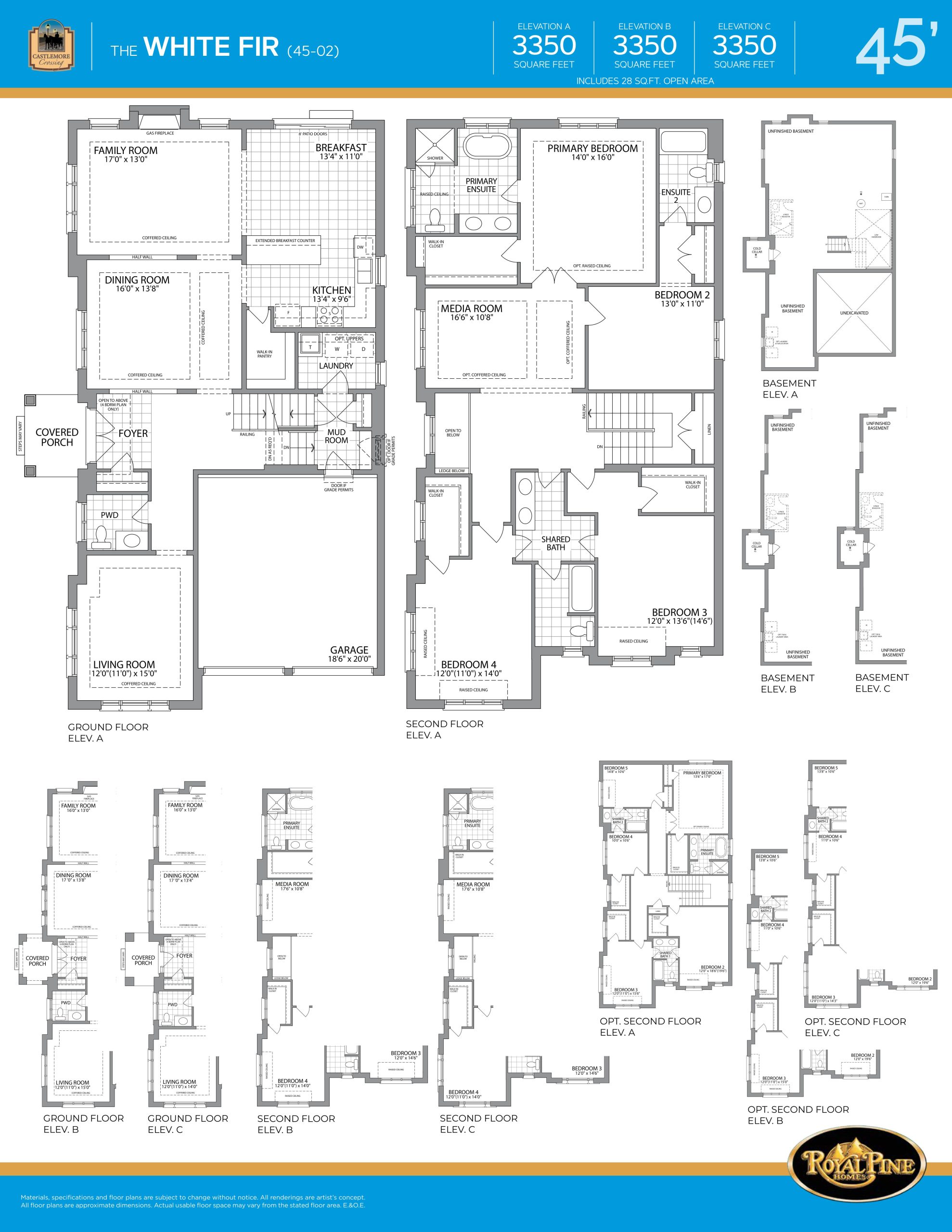 The White Fir floor plan