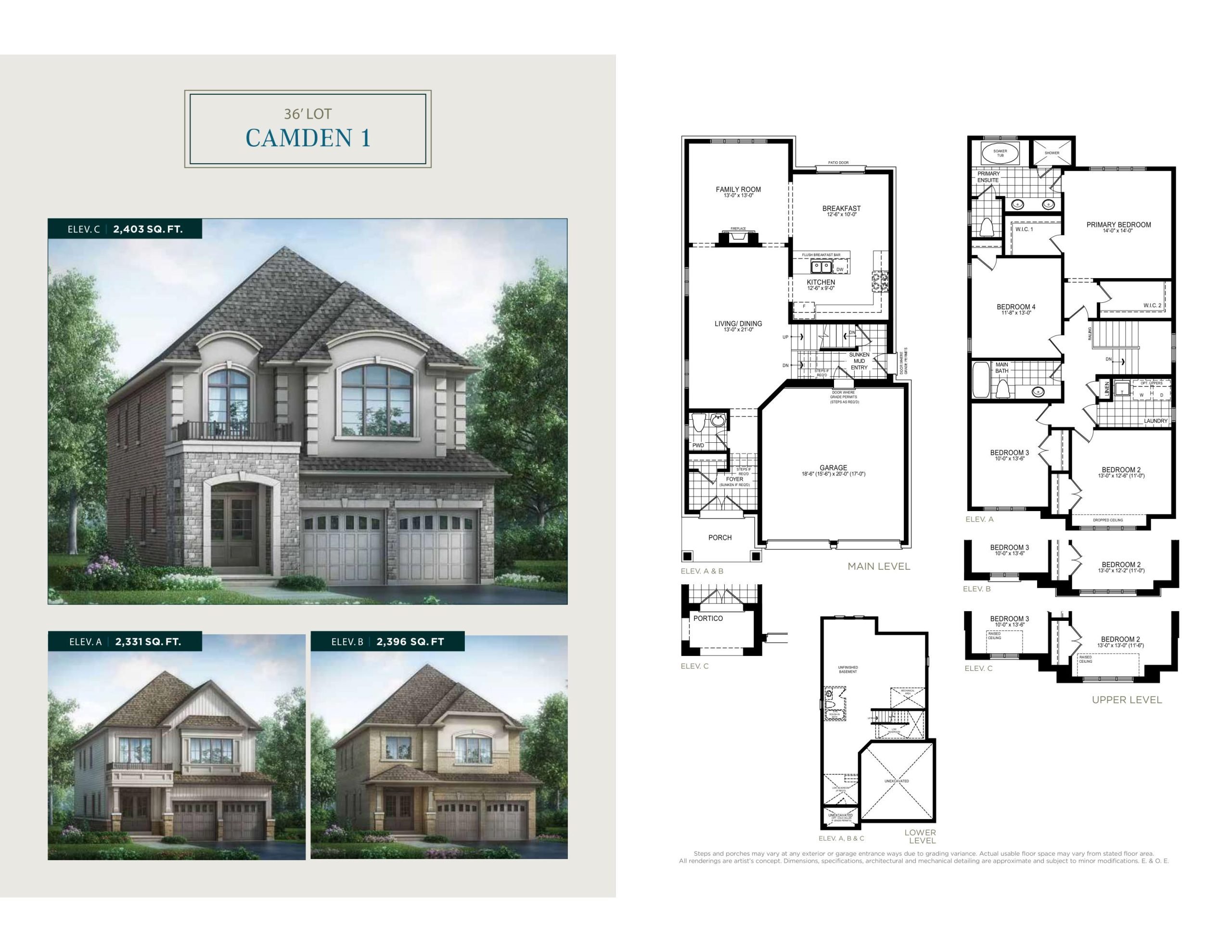Camden 1 floor plan