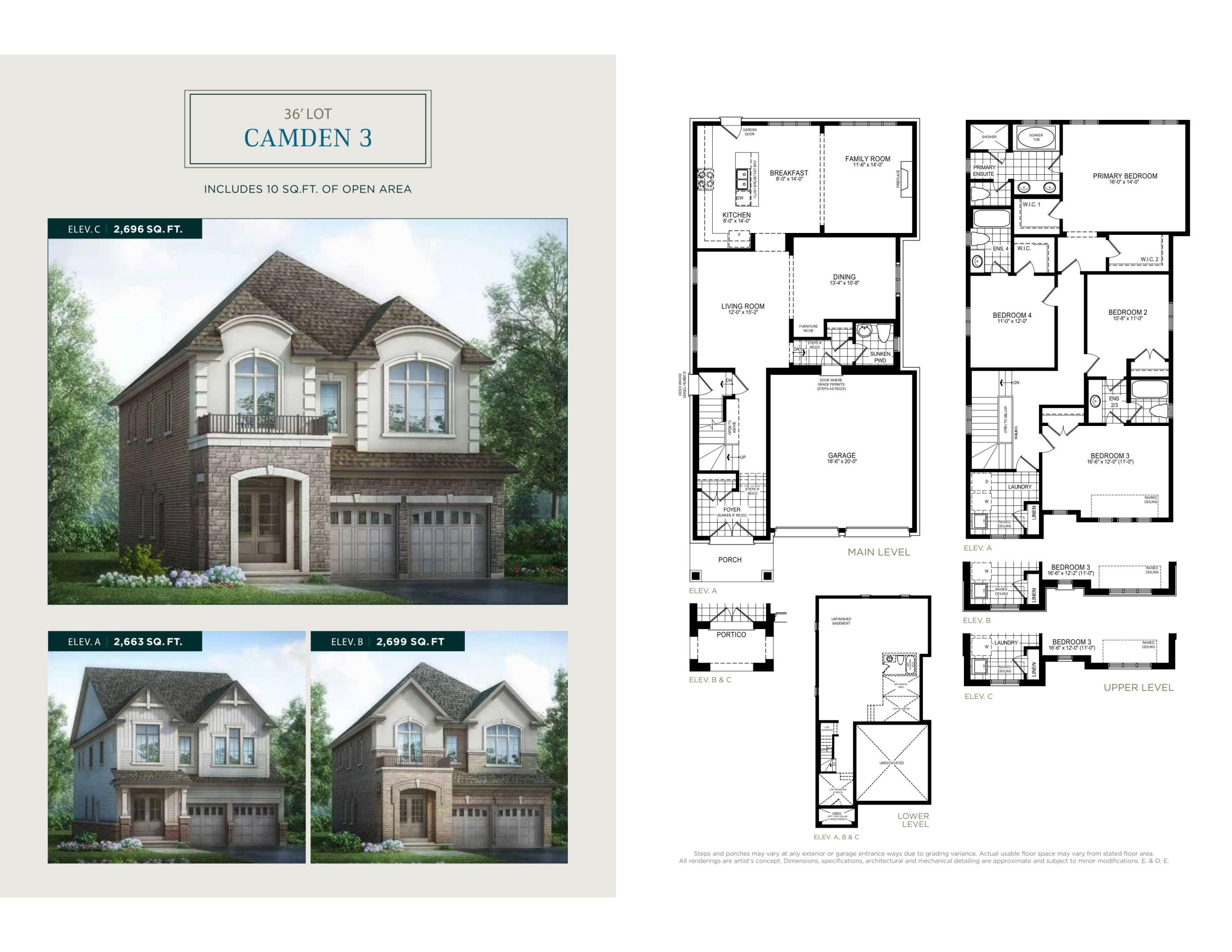 Camden 3 floor plan
