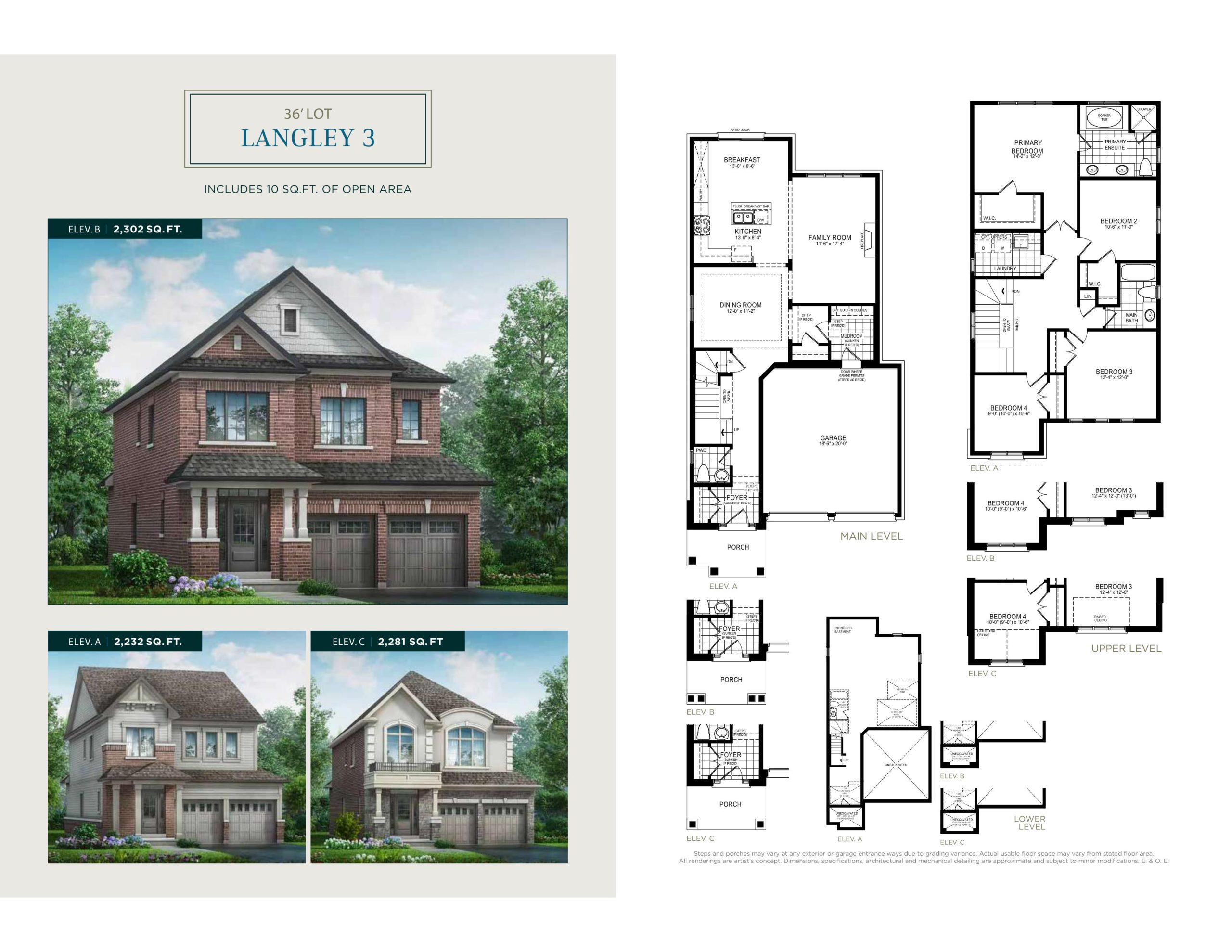 Langley 3 floor plan
