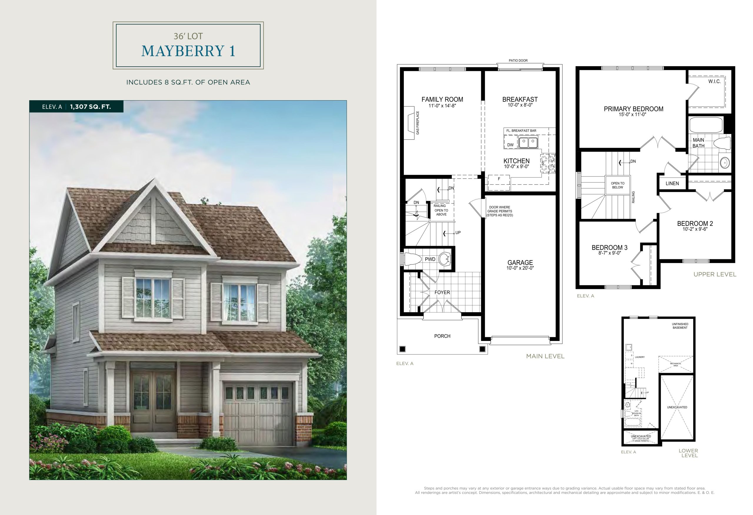 Mayberry 1 floor plan