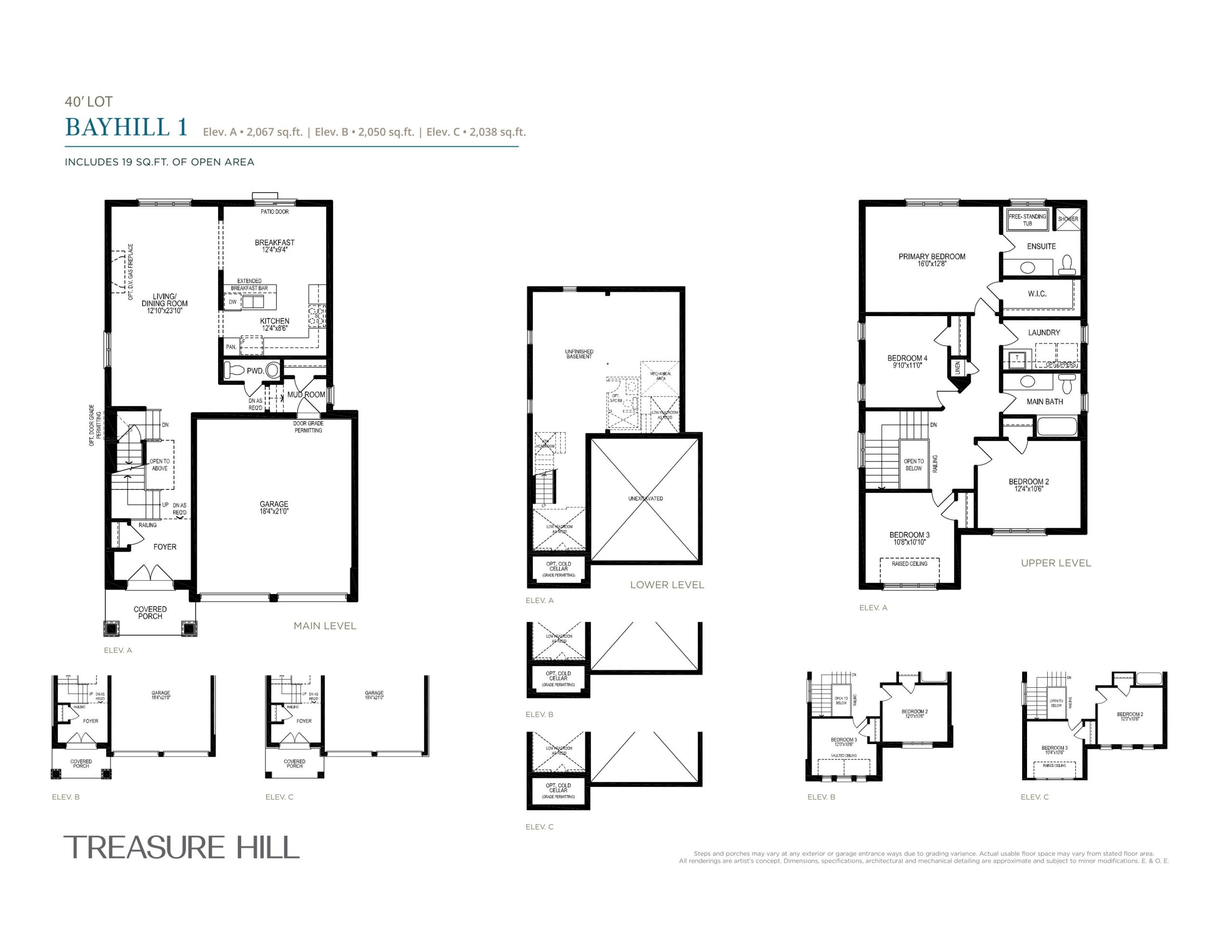 Bayhill 1 floor plan