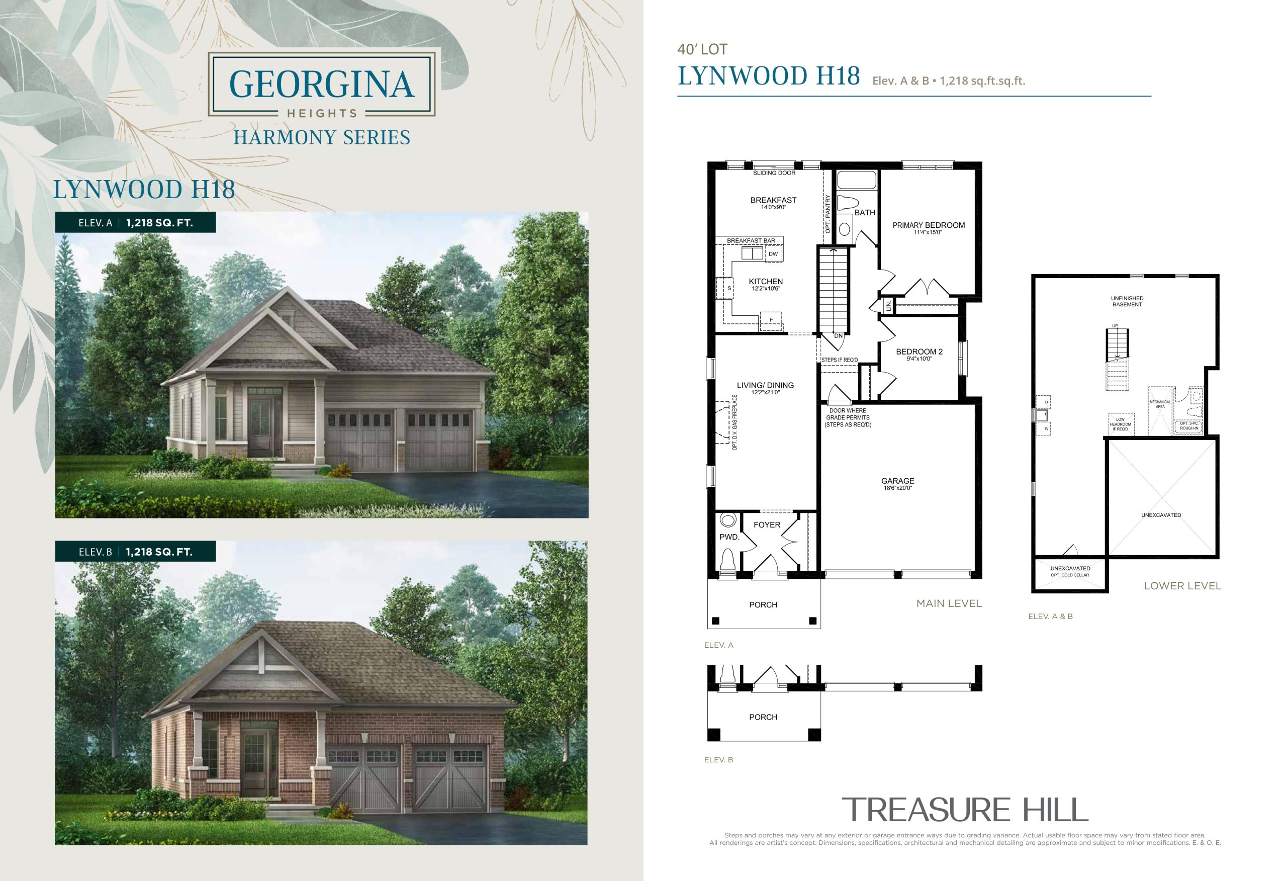 Lynwood H18 floor plan