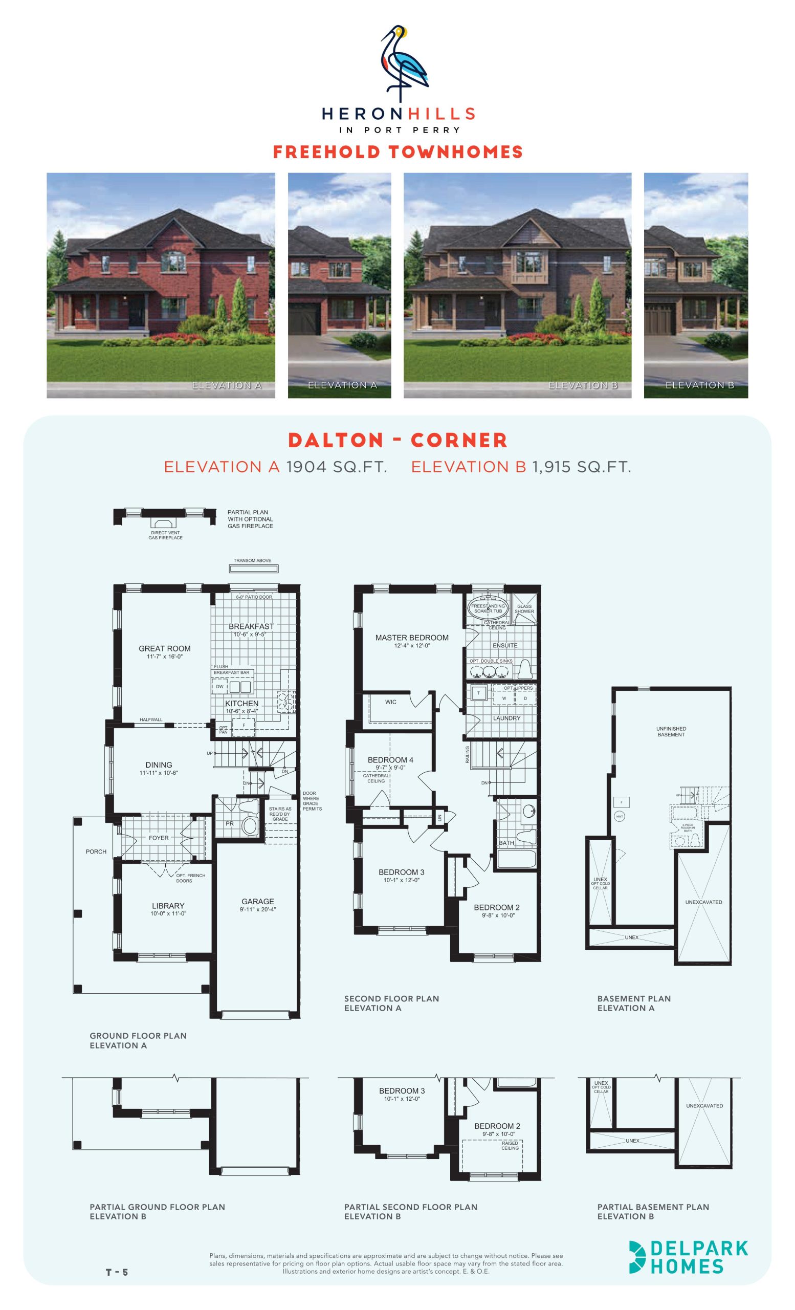 Dalton - Corner floor plan