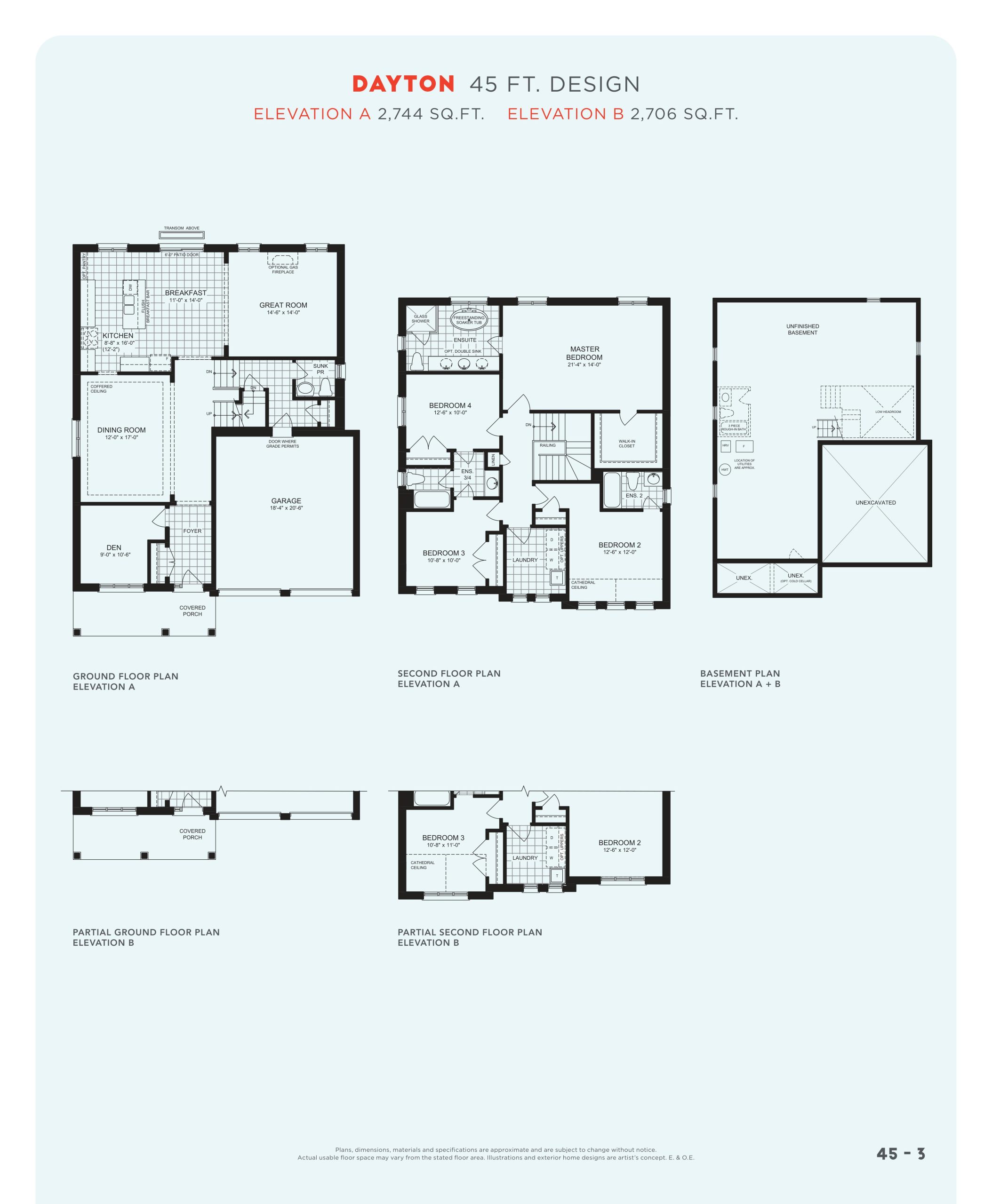 Dayton floor plan