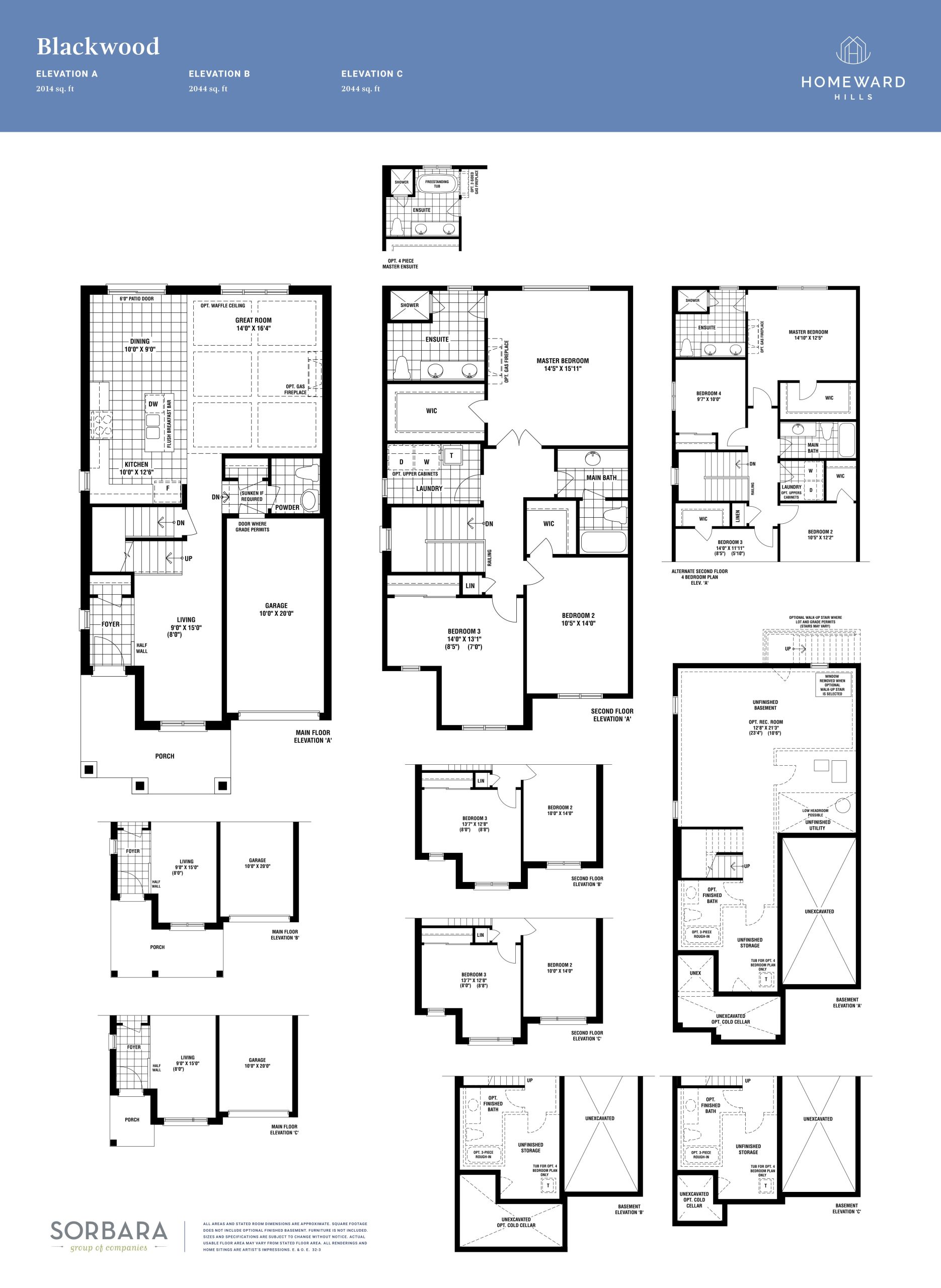 Blackwood floor plan