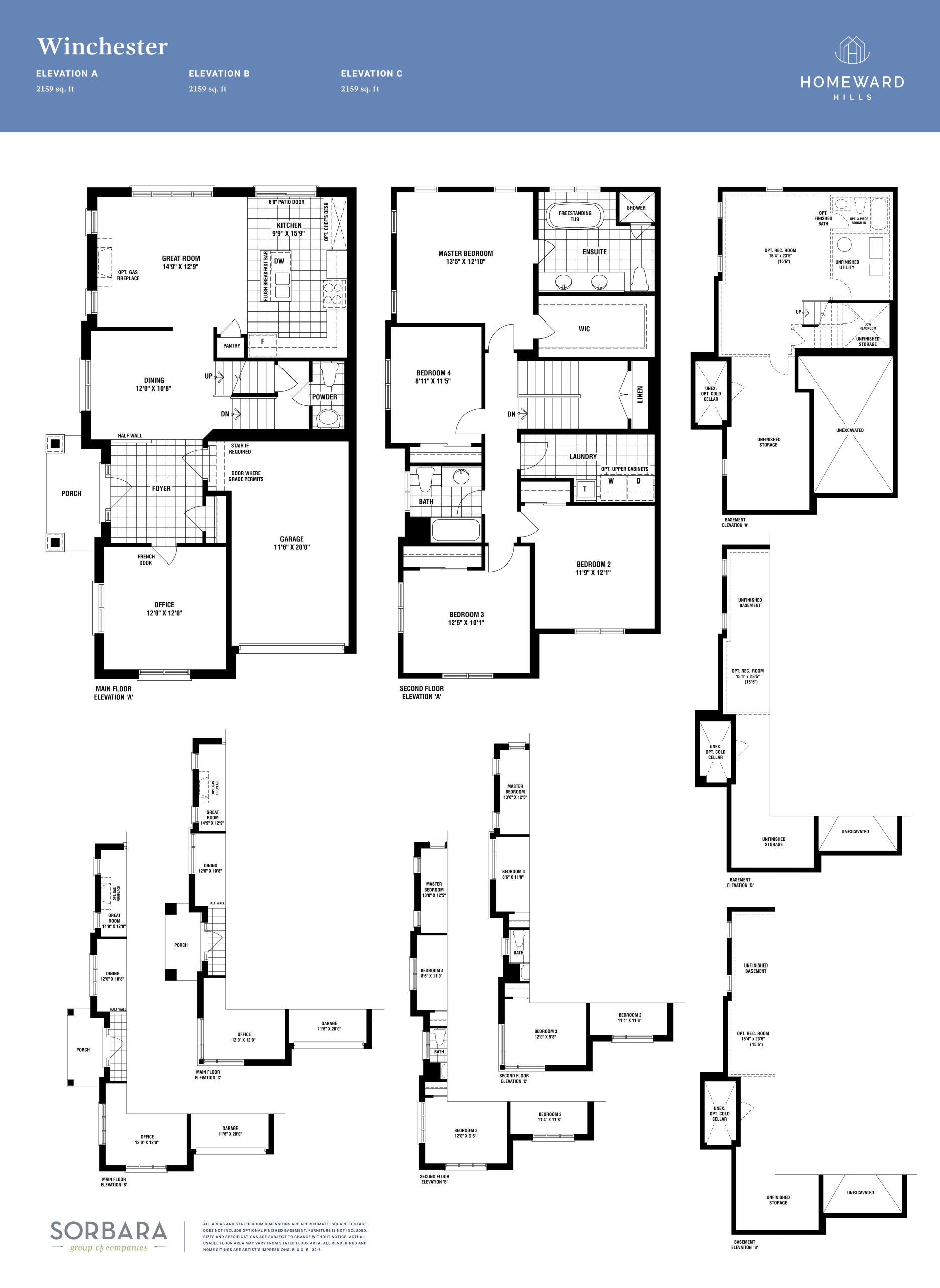 Winchester floor plan