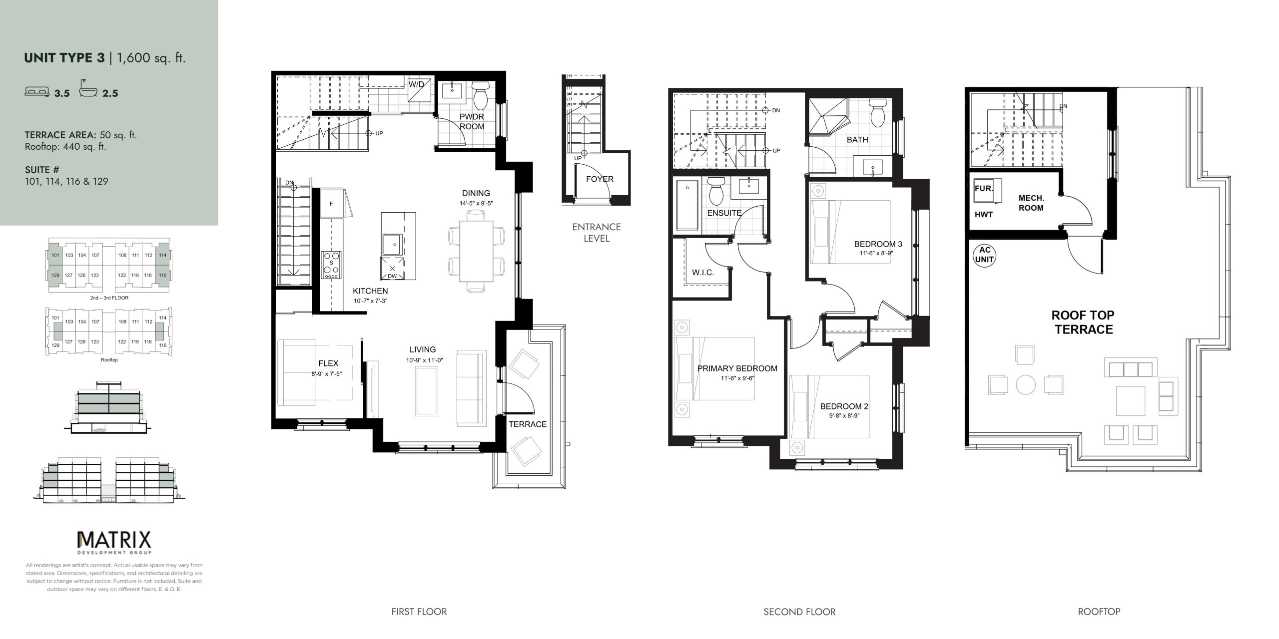 Unit Type 3 floor plan