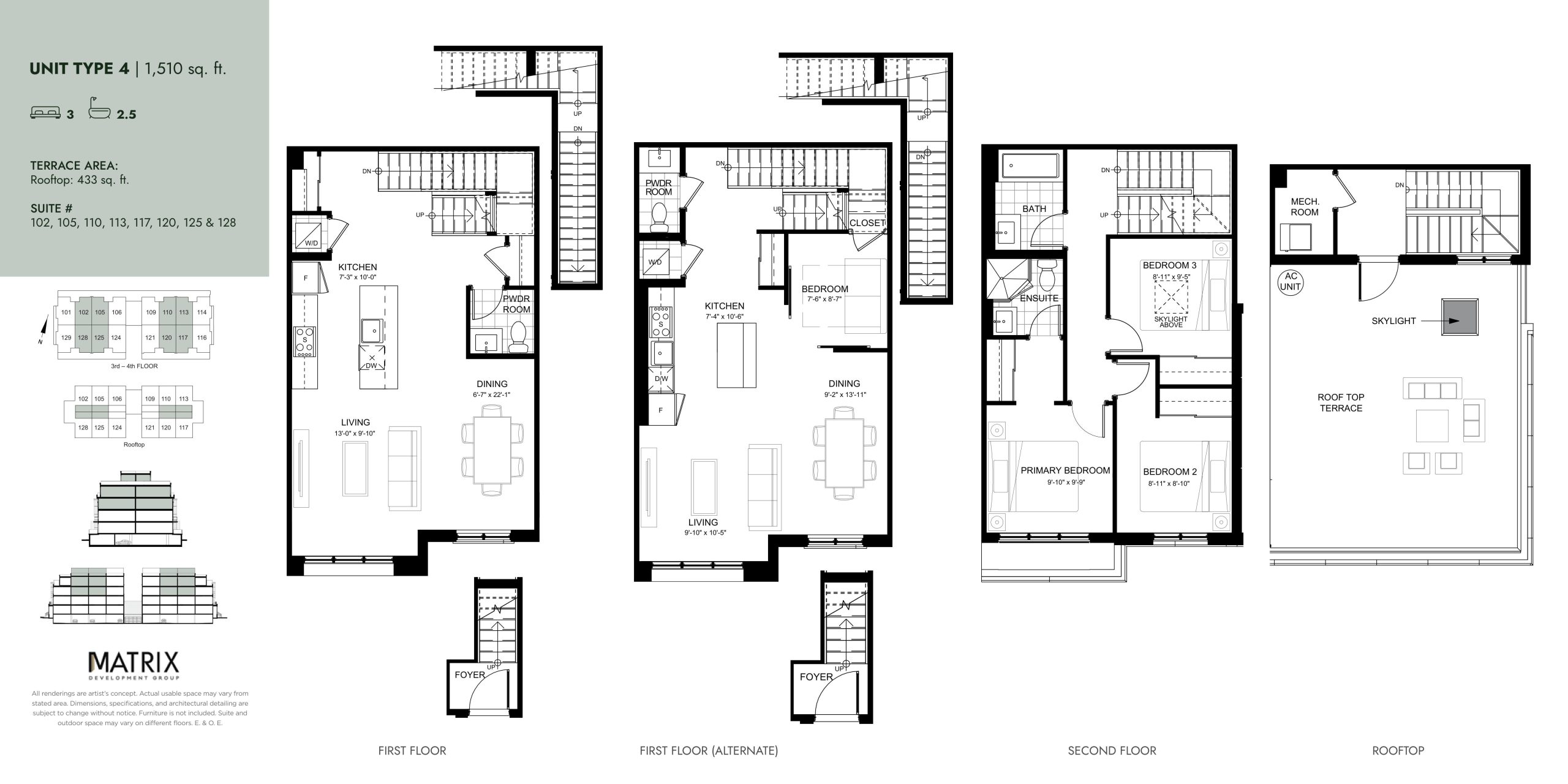 Unit Type 4 floor plan