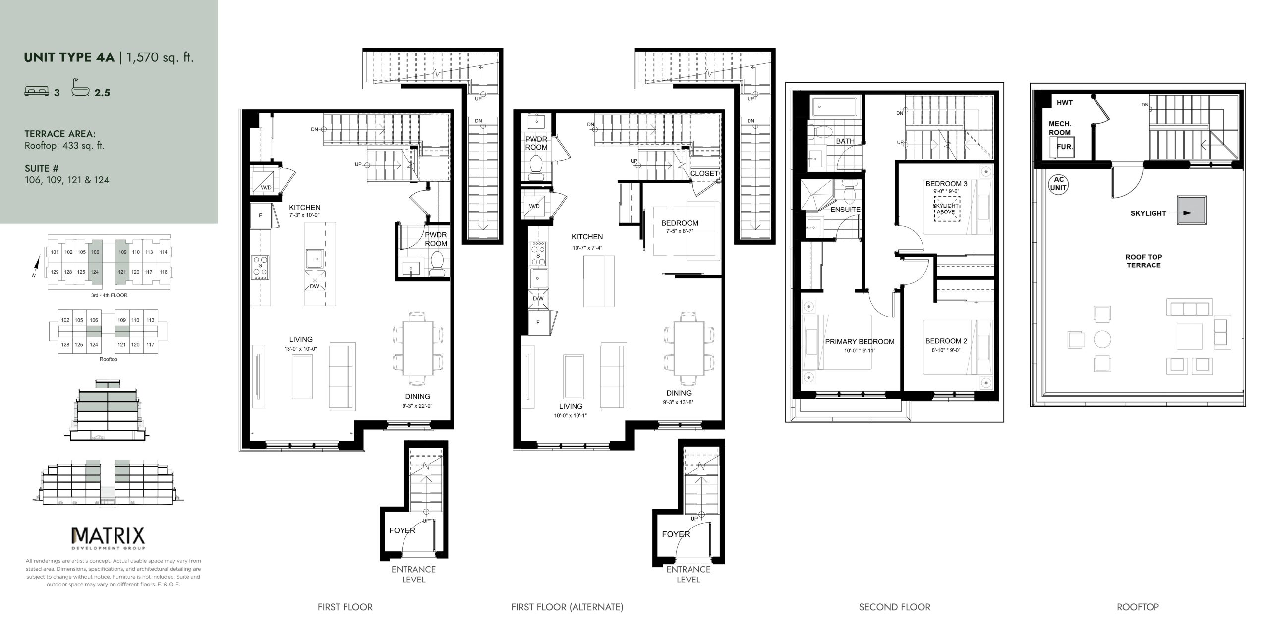 Unit Type 4A floor plan