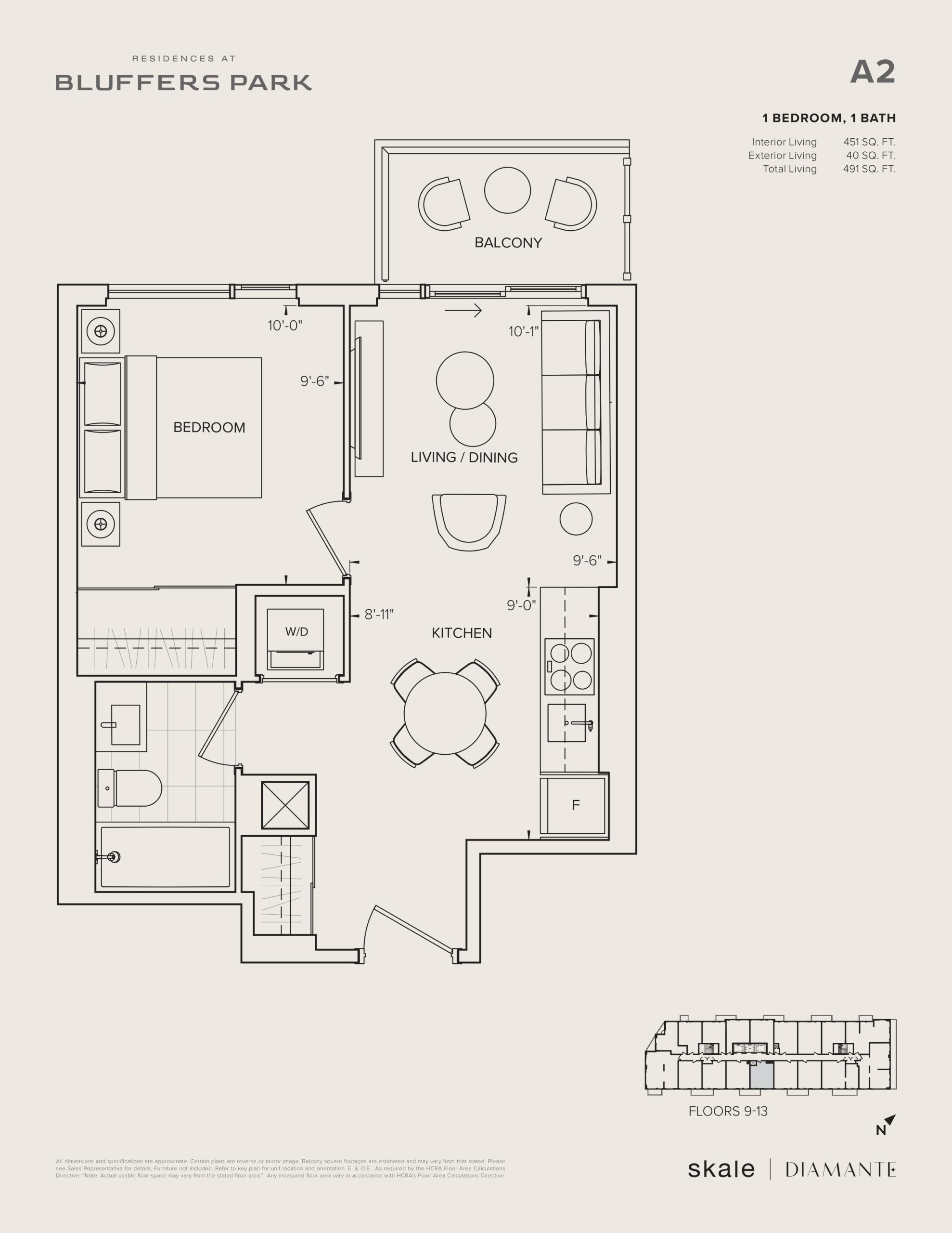 A2 floor plan
