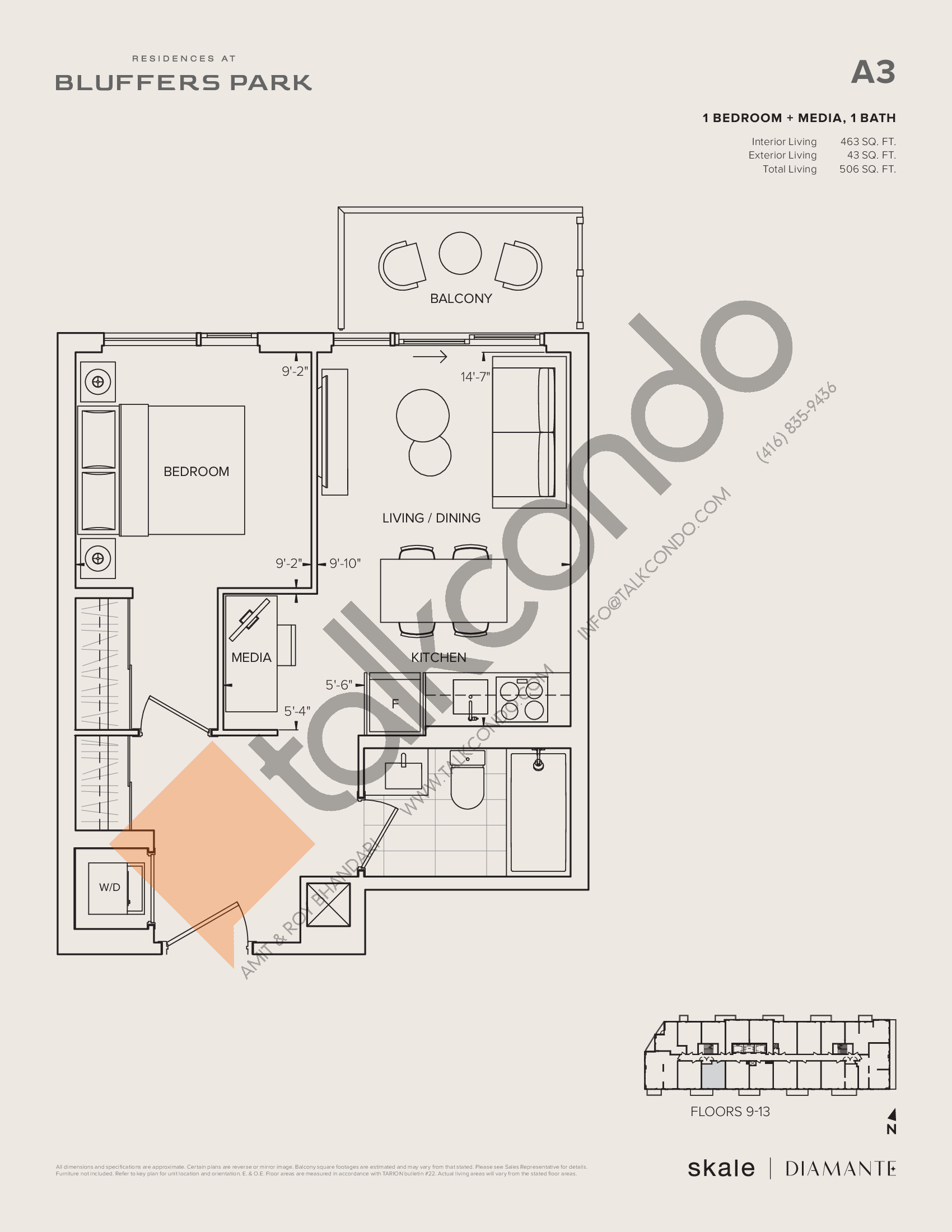 A3 floor plan