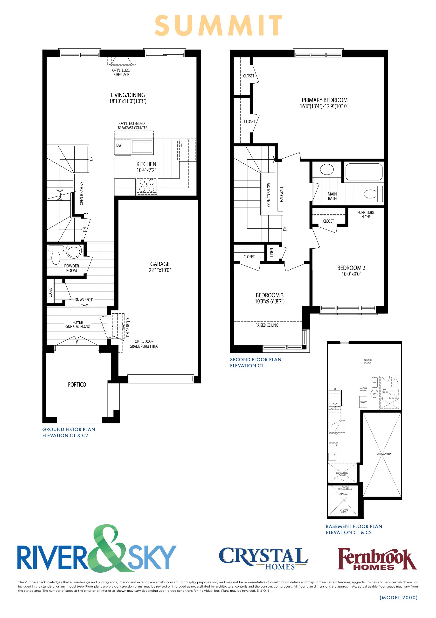 Summit floor plan