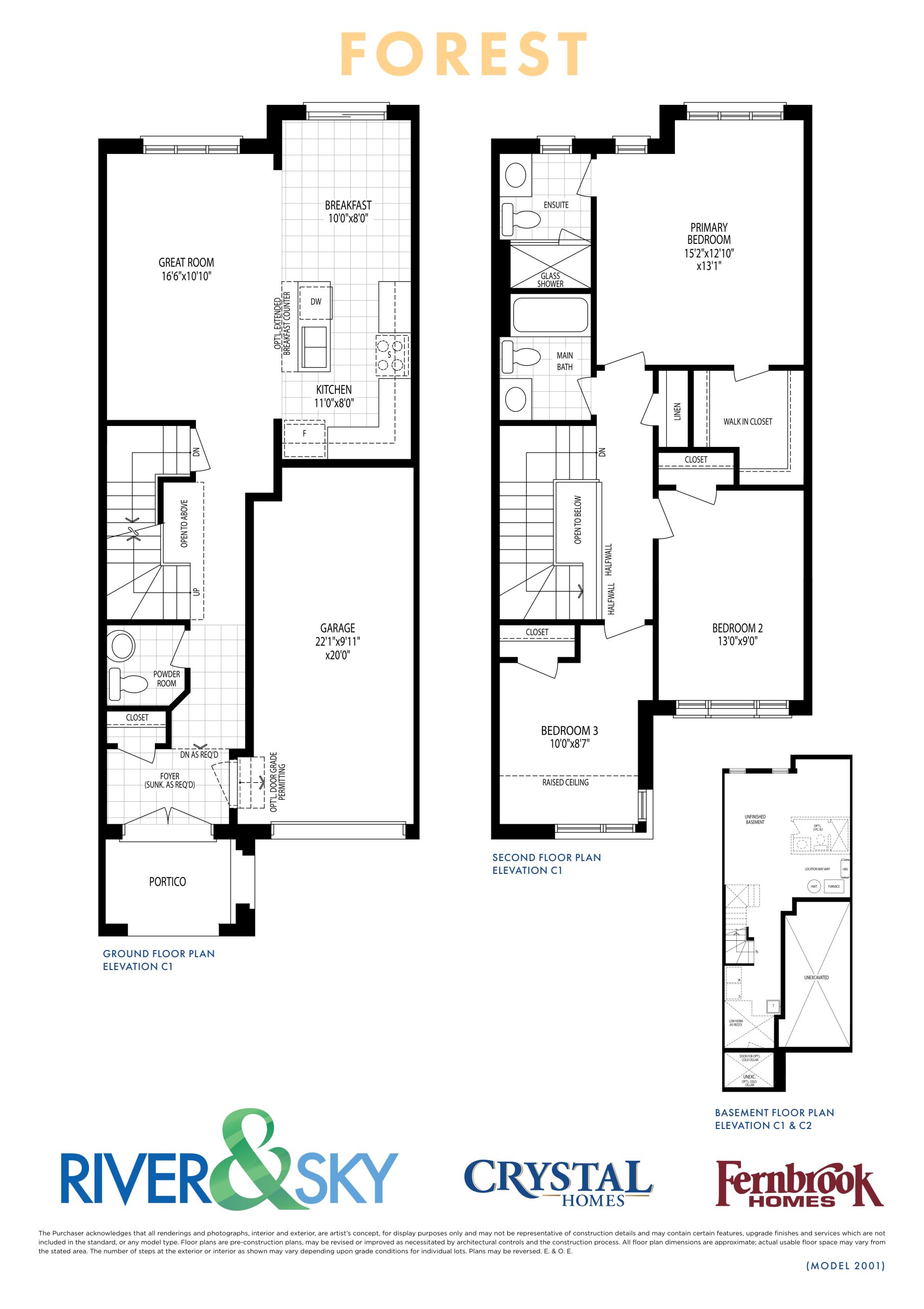 Forest floor plan