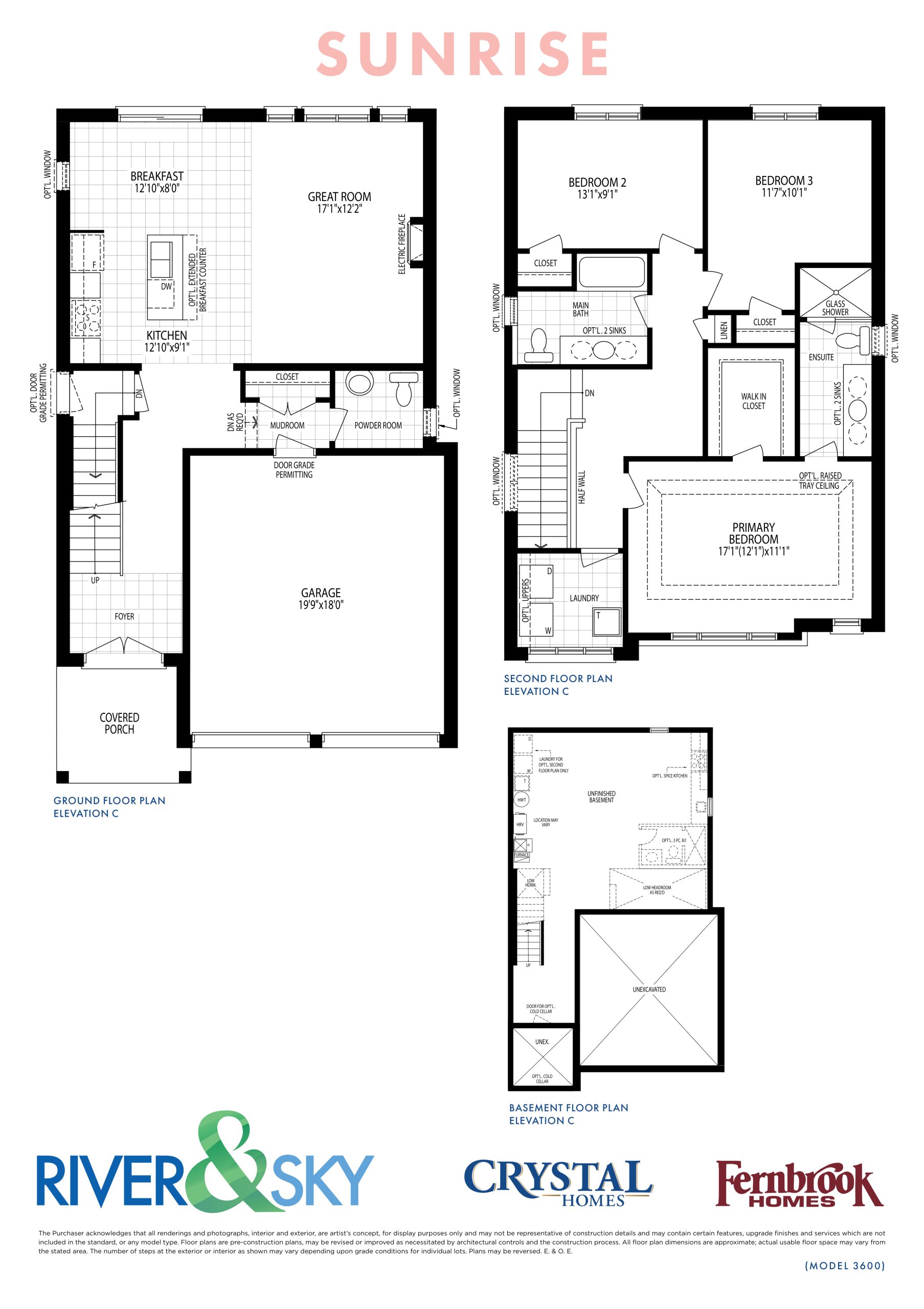 Sunrise floor plan