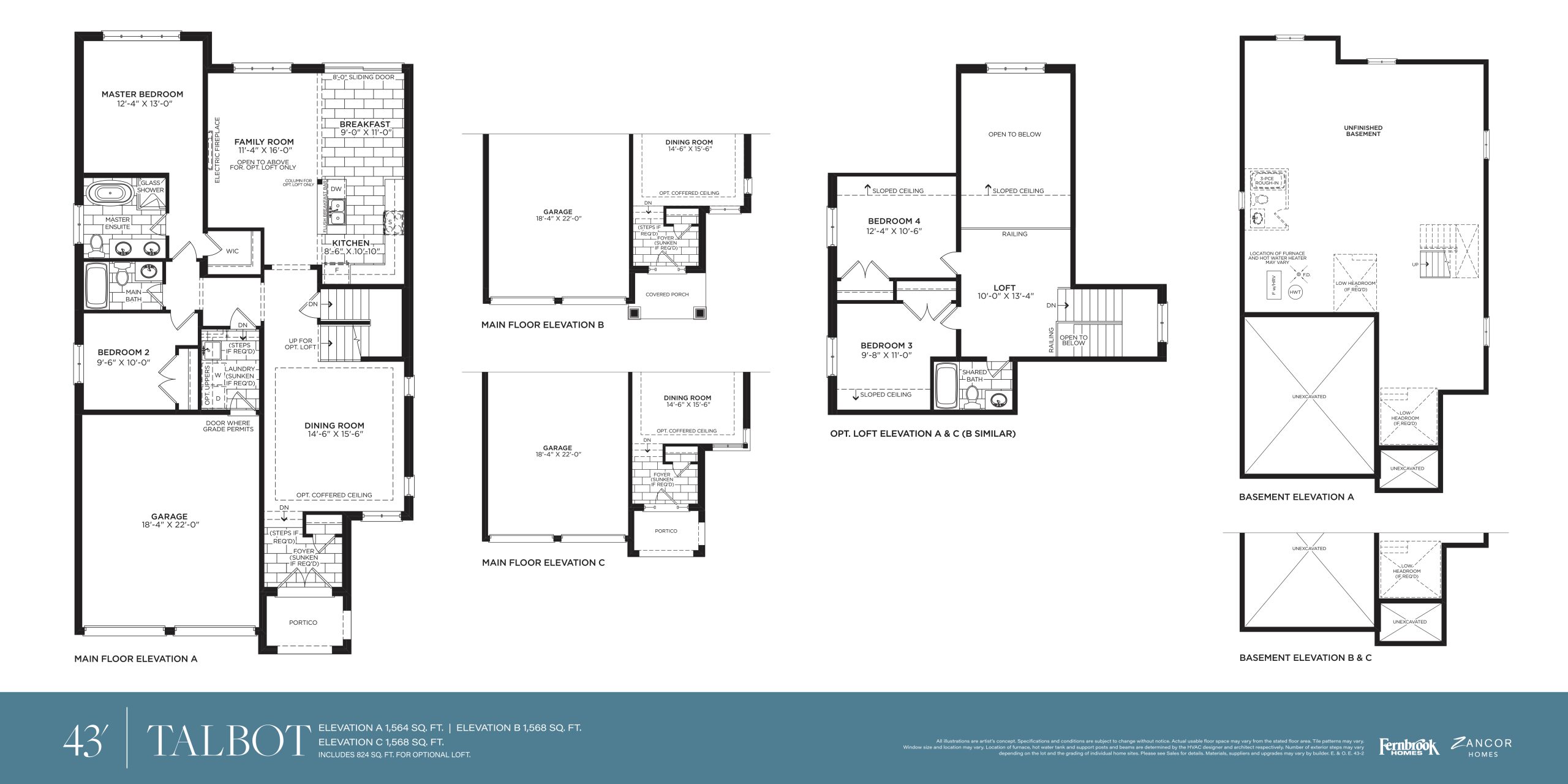 Talbot floor plan