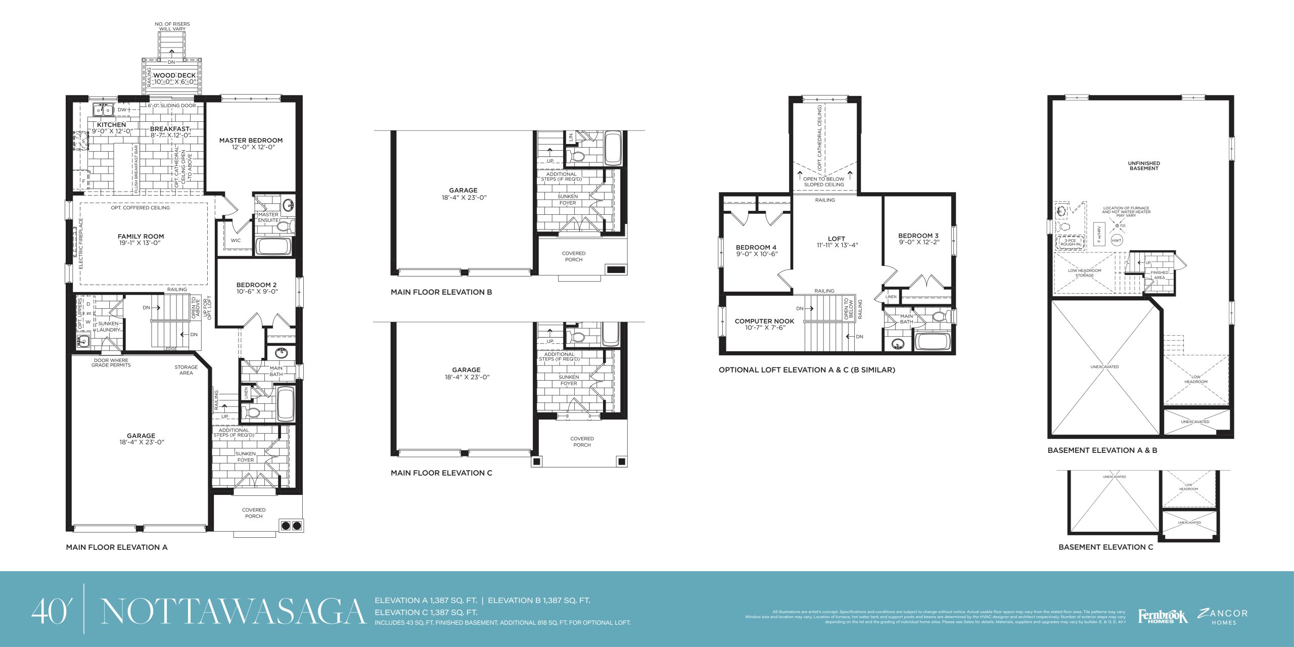 Nottawasaga floor plan