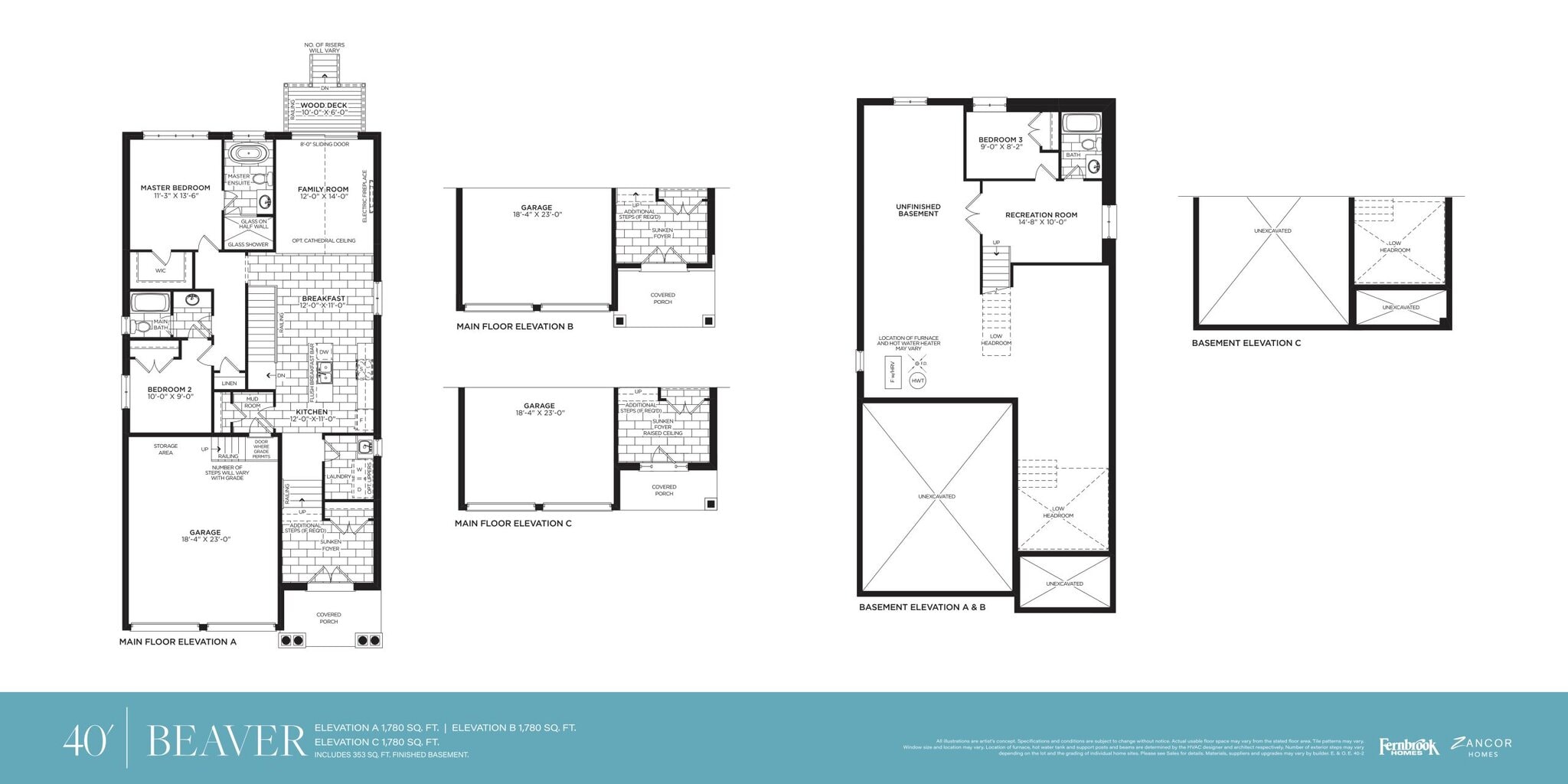 Beaver floor plan