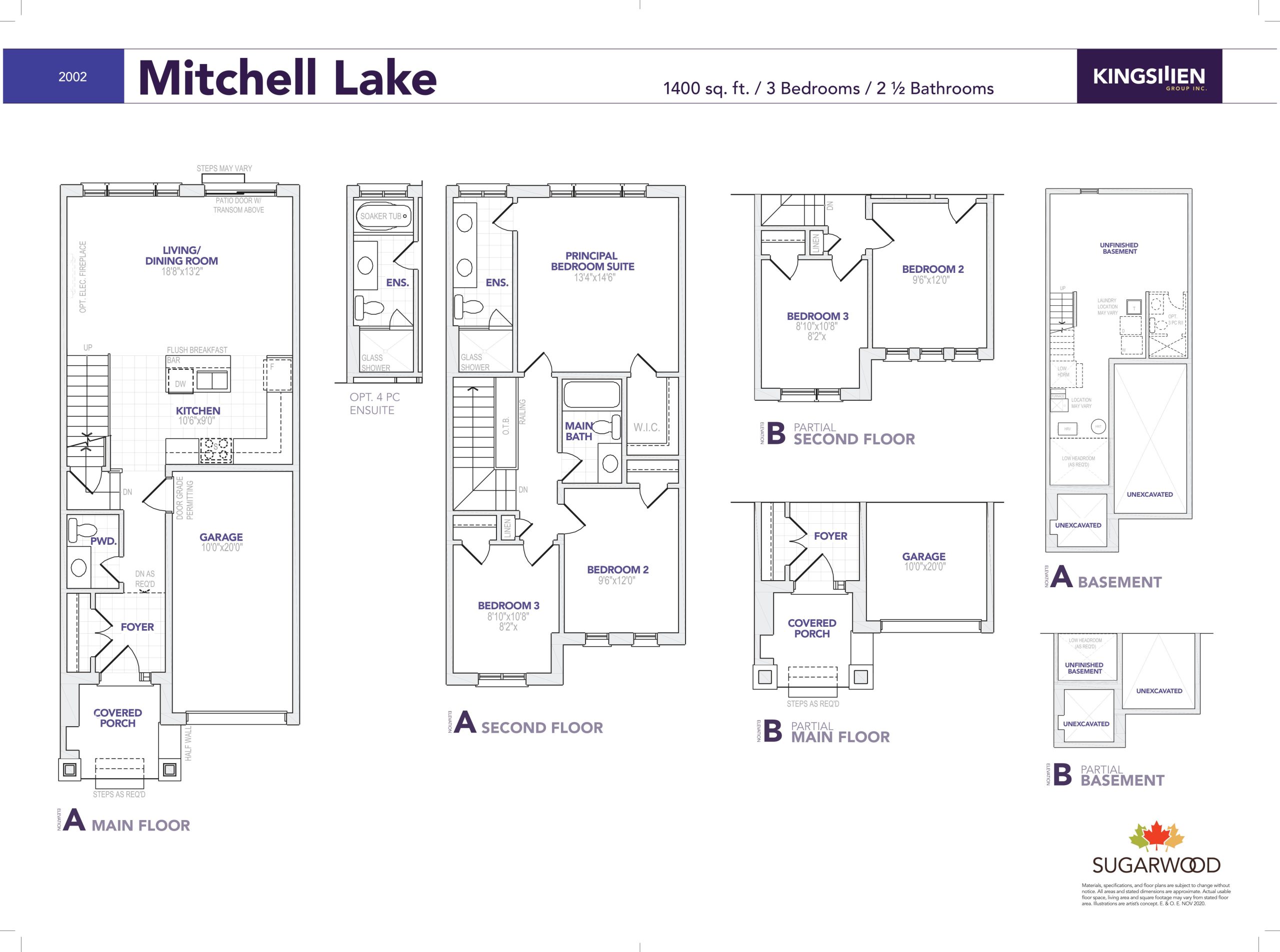 Mitchell Lake plan preview