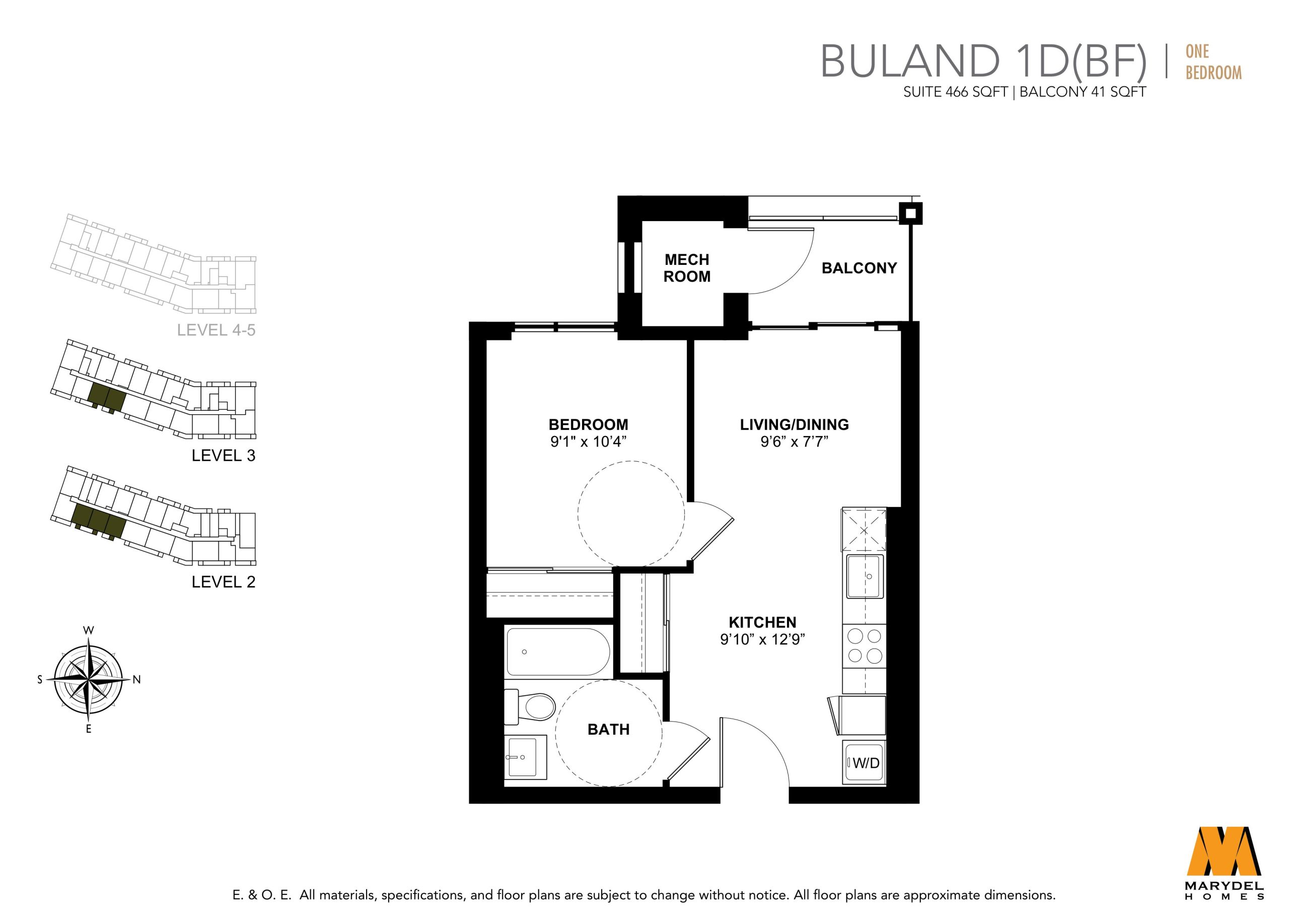 Buland 1D(BF) floor plan