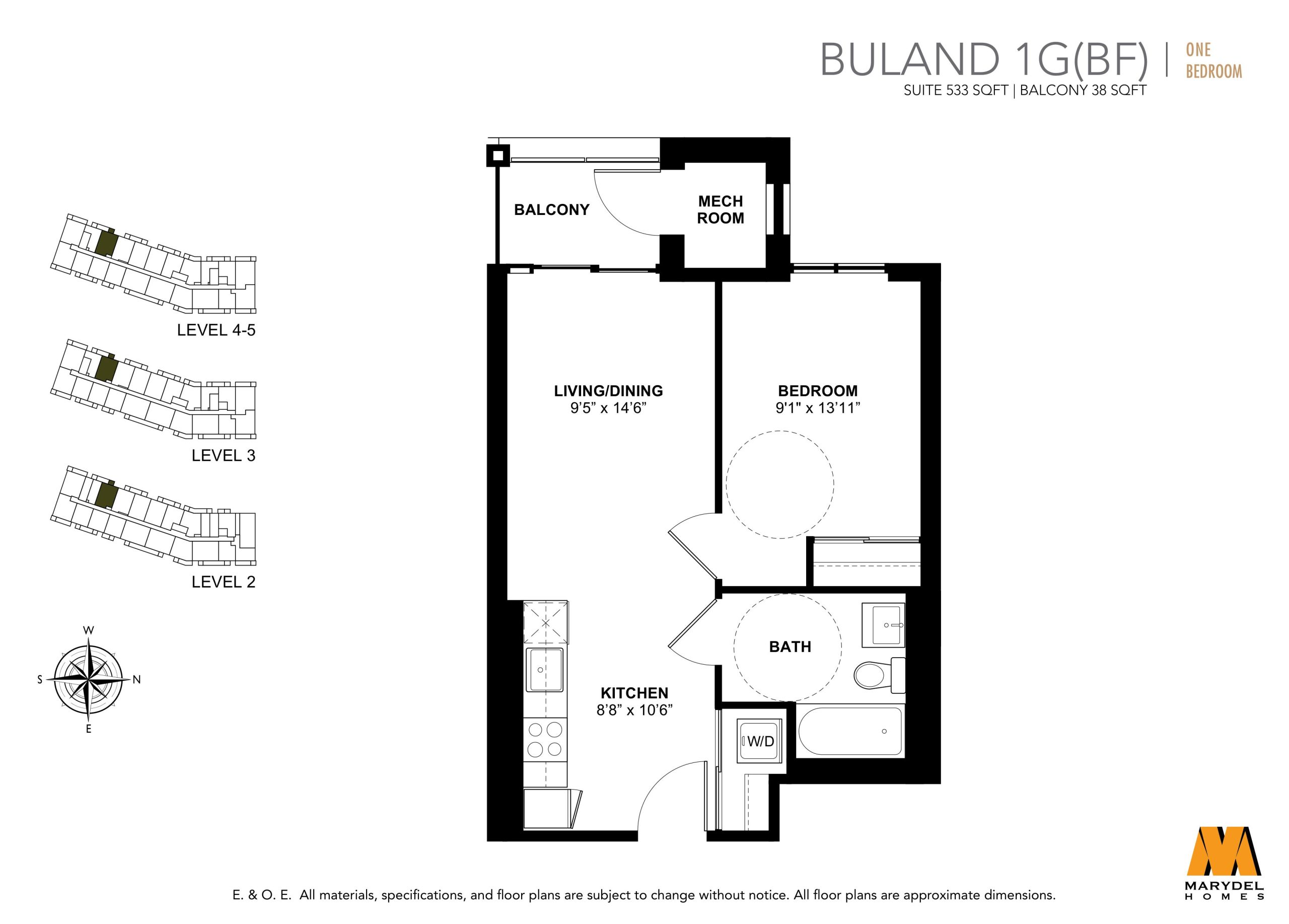 Buland 1G(BF) floor plan