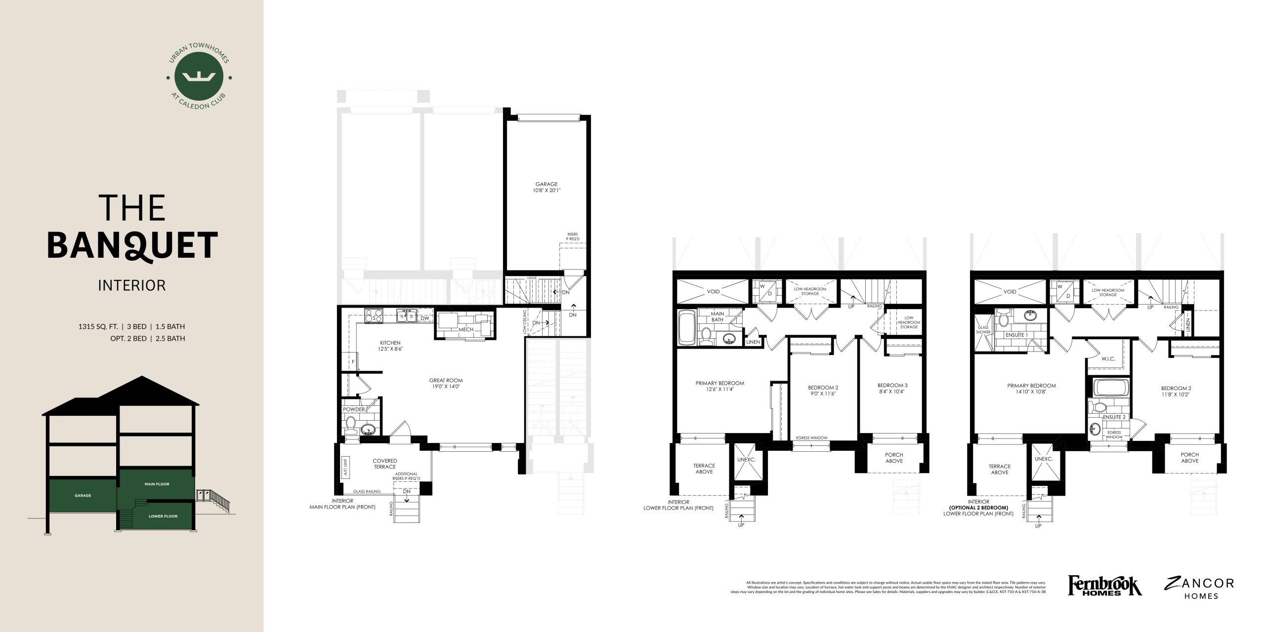 The Banquet - Zancor Homes floor plan