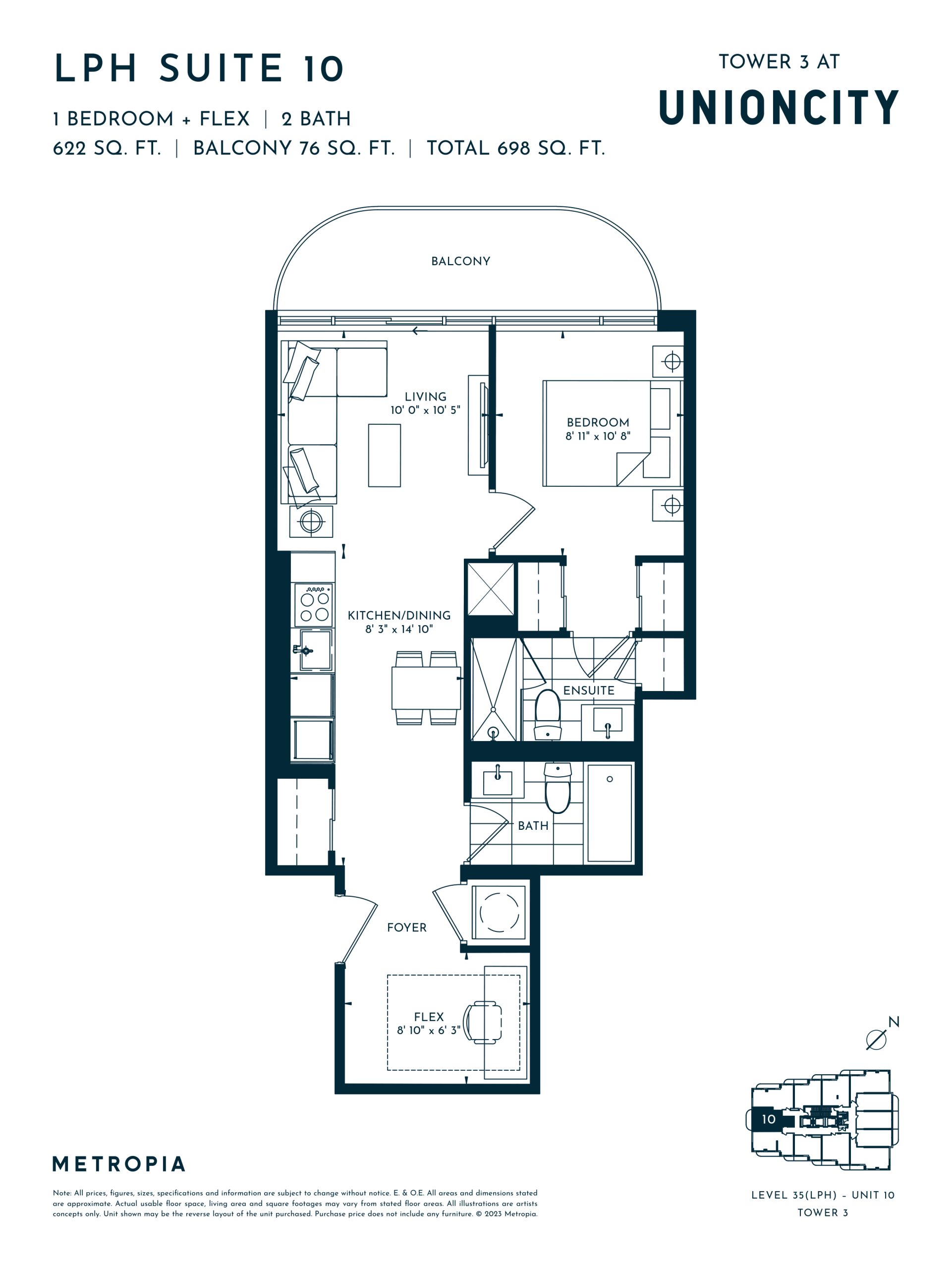 LPH Suite 10 floor plan