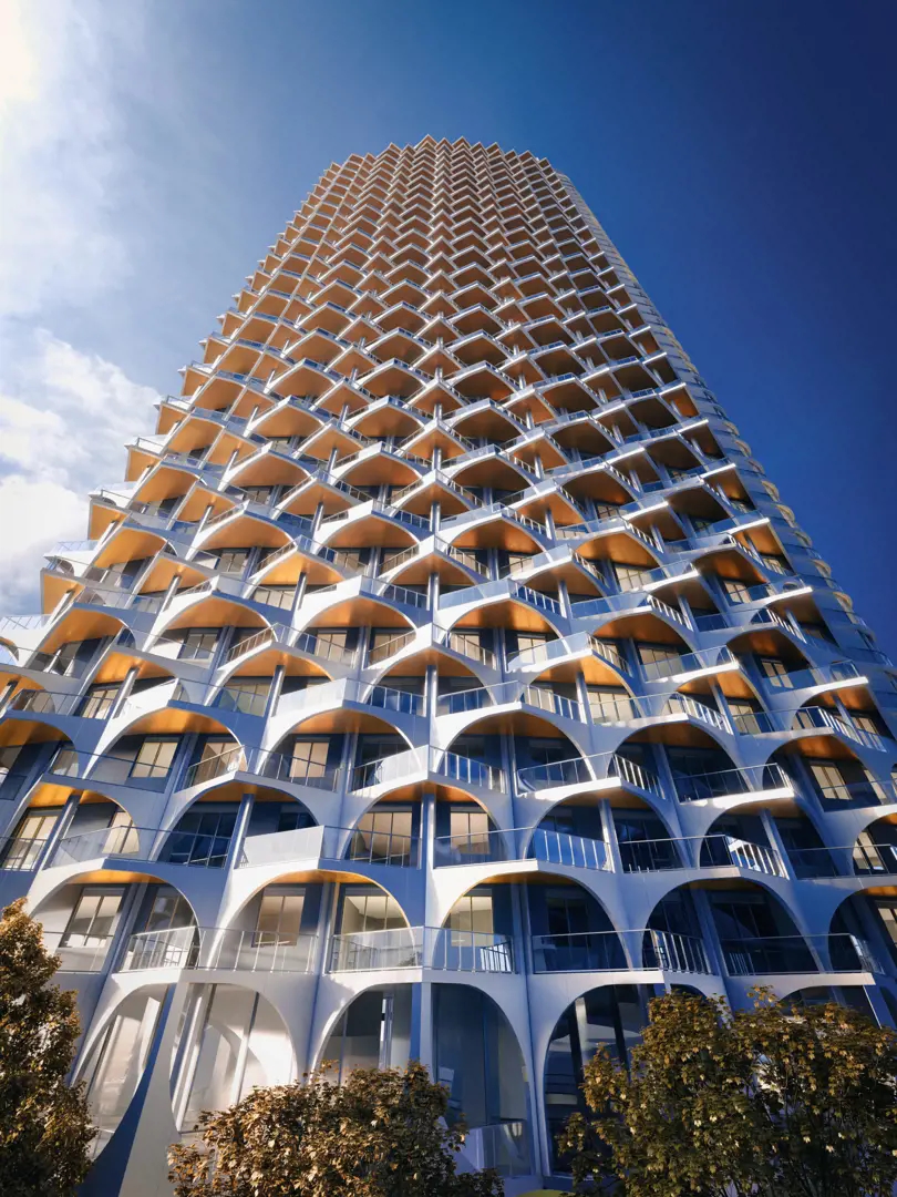 307 Lake Shore Boulevard East in Toronto — rendering 2