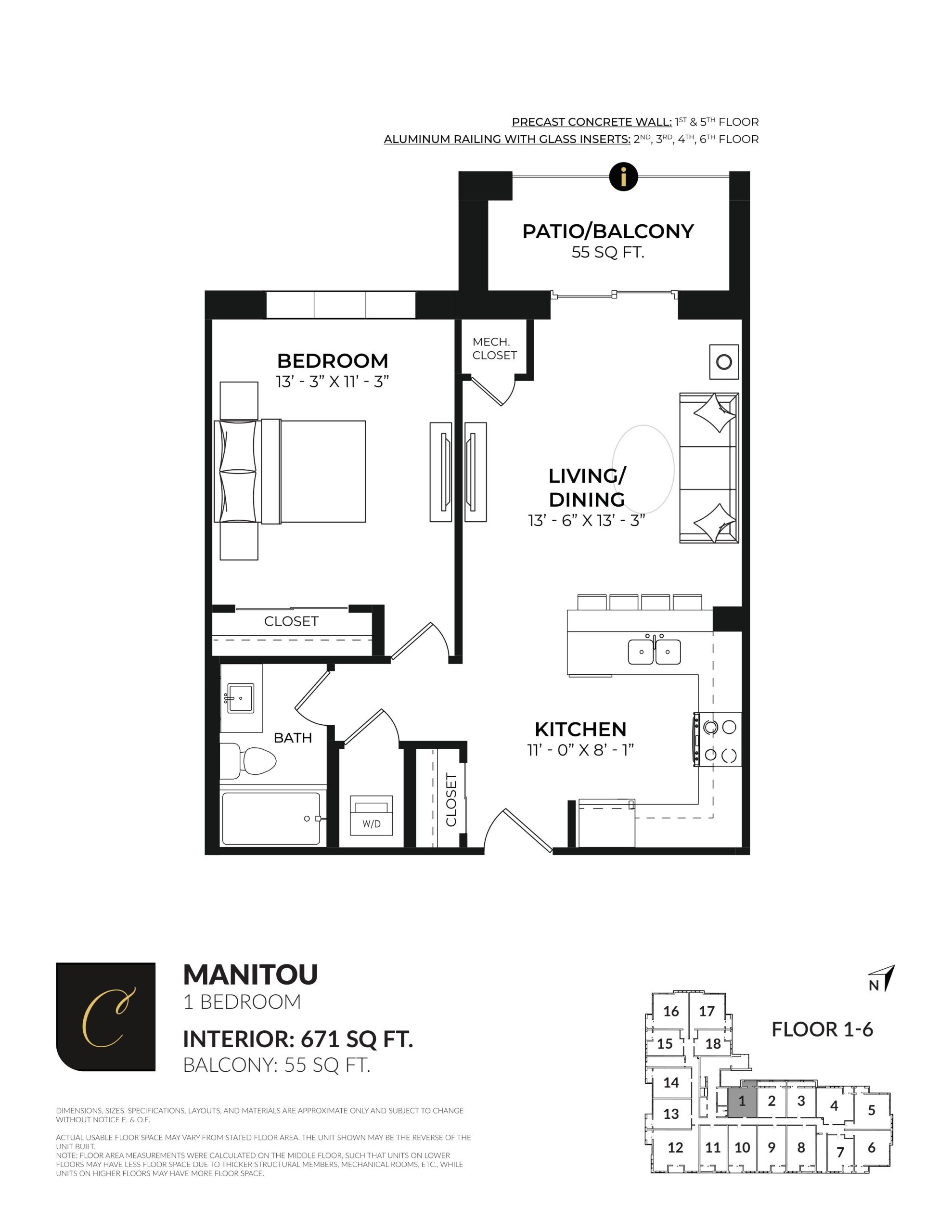 Manitou floor plan