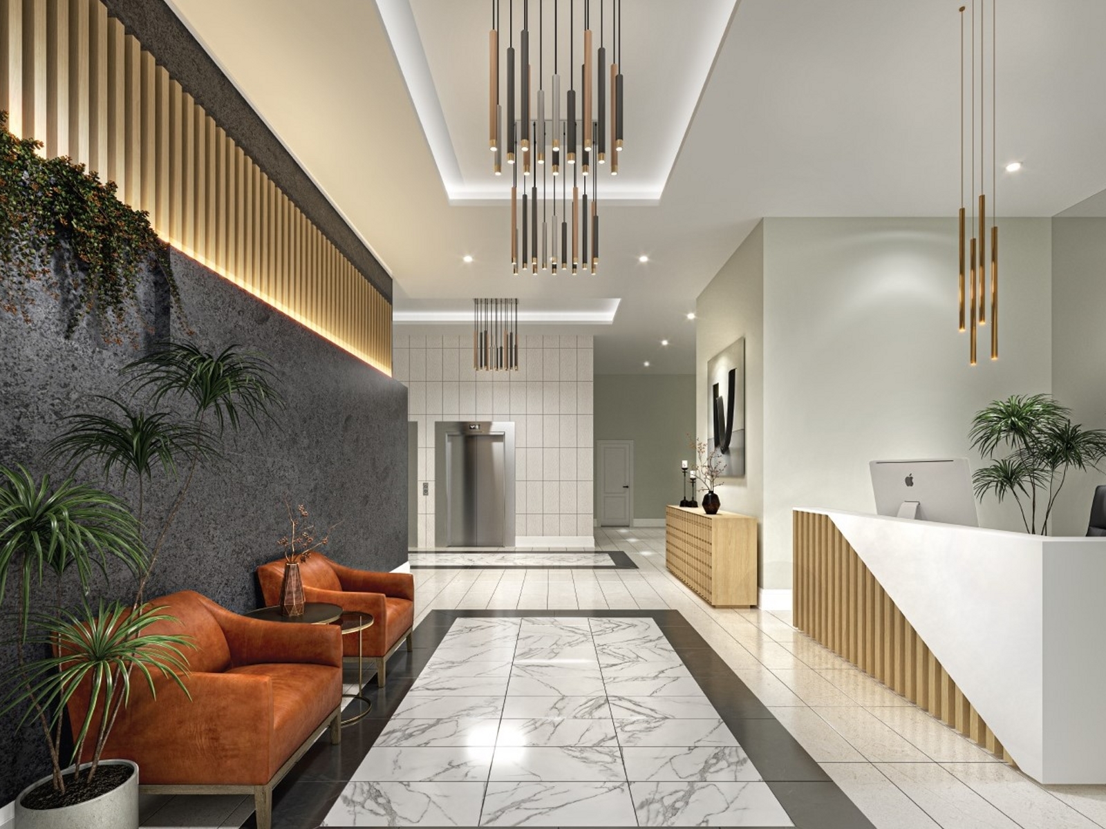 Gemini Condos South Tower in Oakville — rendering 4