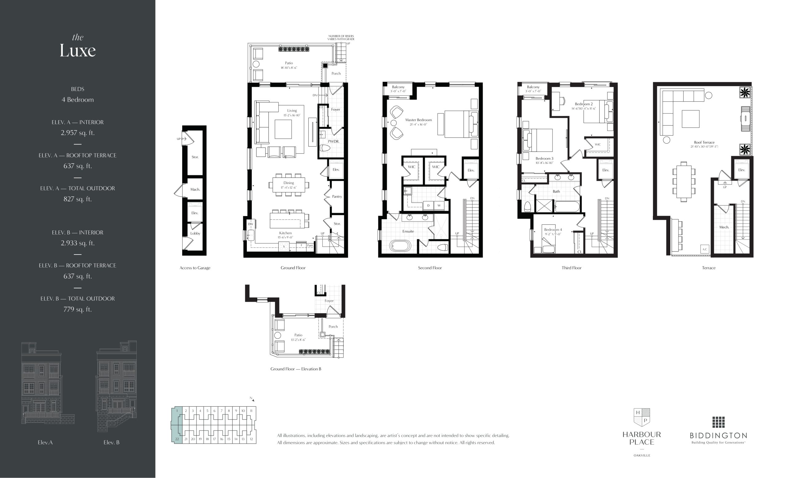 The Luxe floor plan