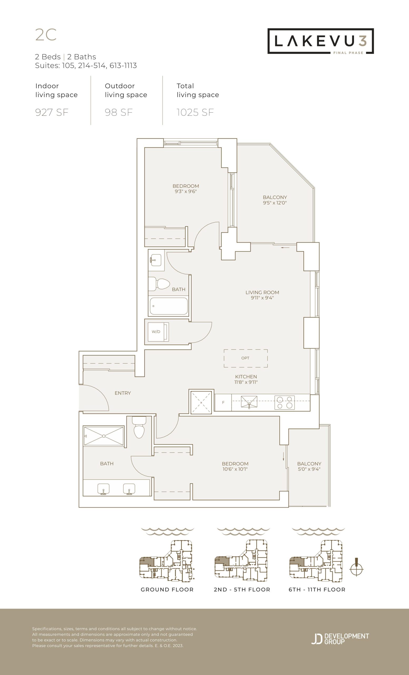 2C floor plan