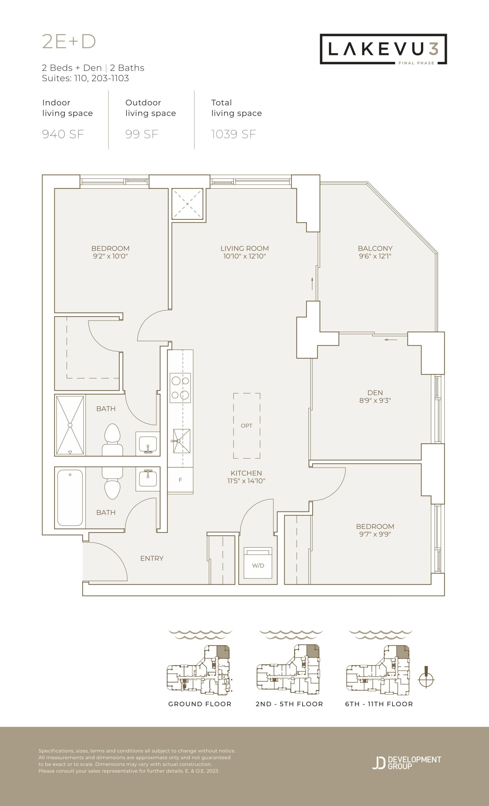 2E+D floor plan