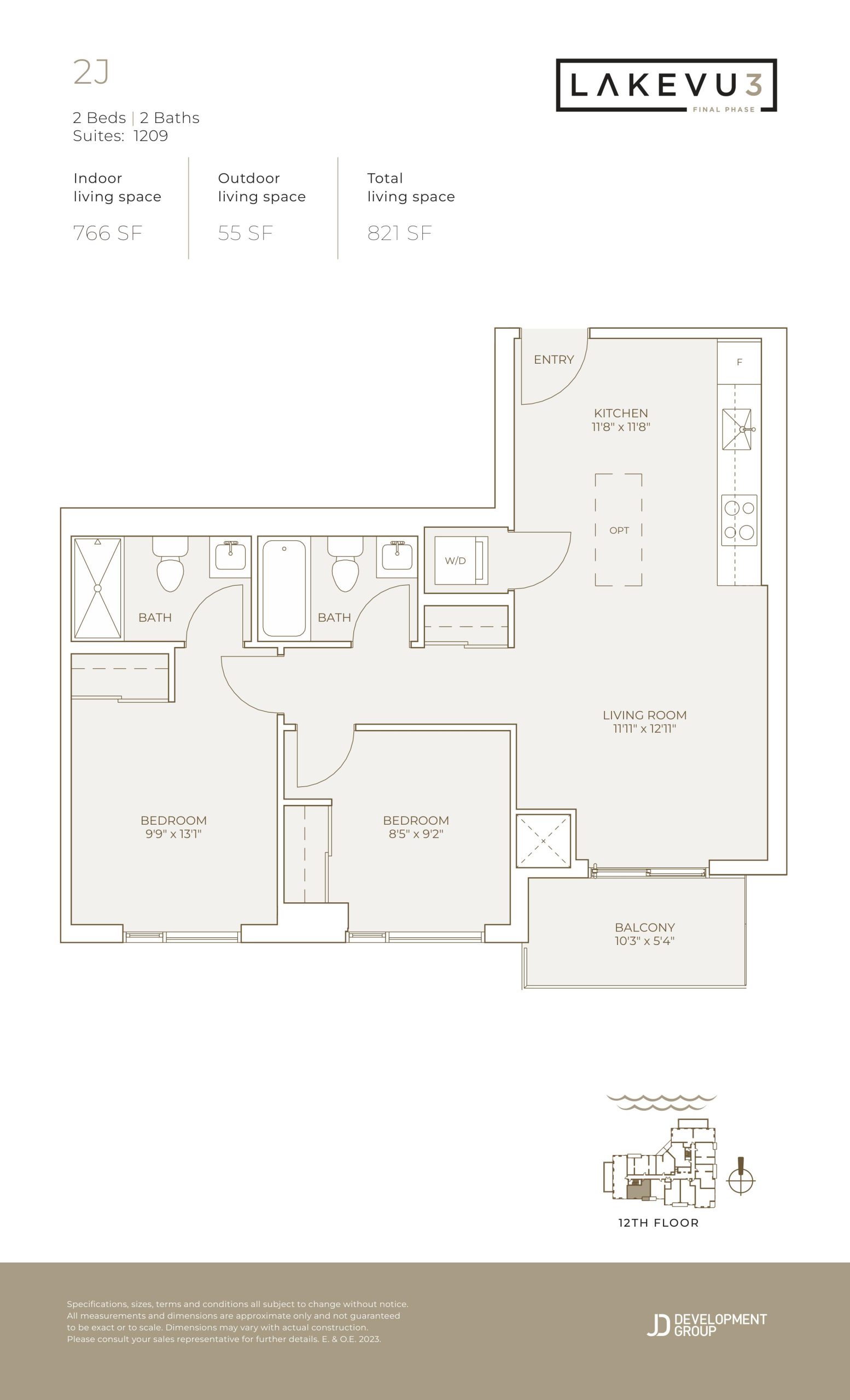 2J floor plan