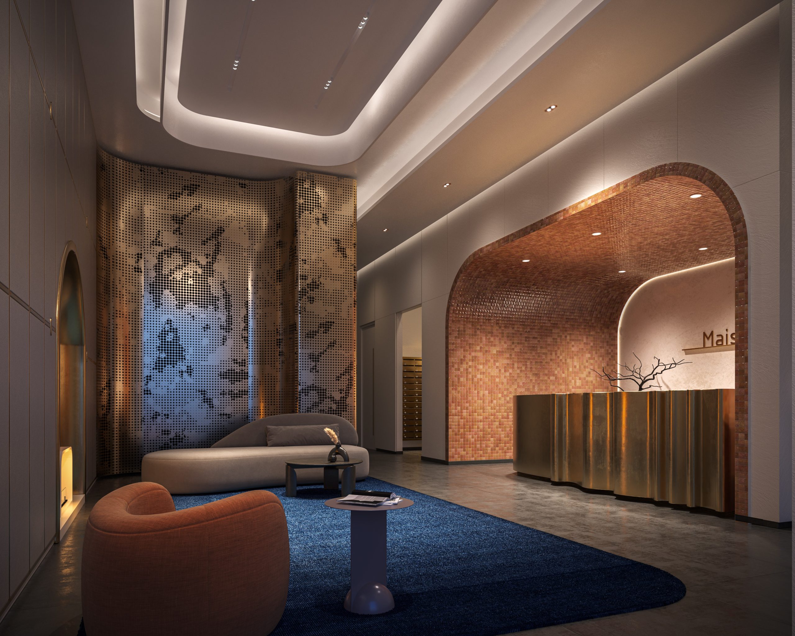 Maison Wellesley in Toronto — rendering 3