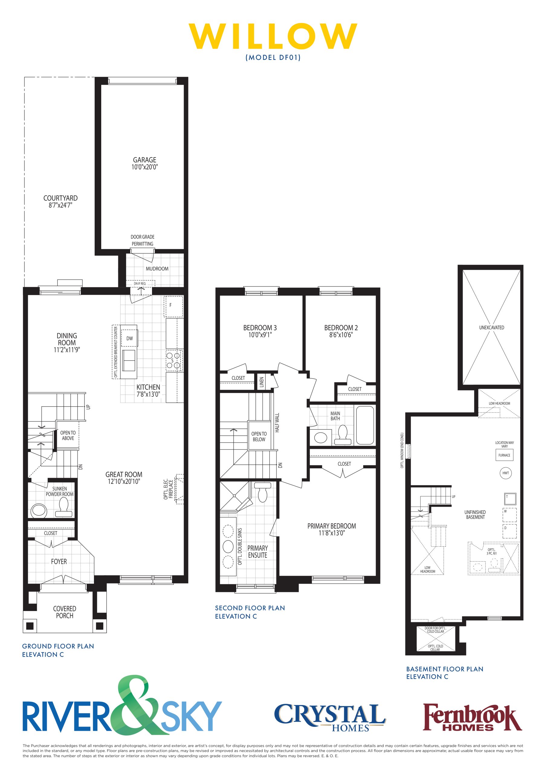 Willow floor plan