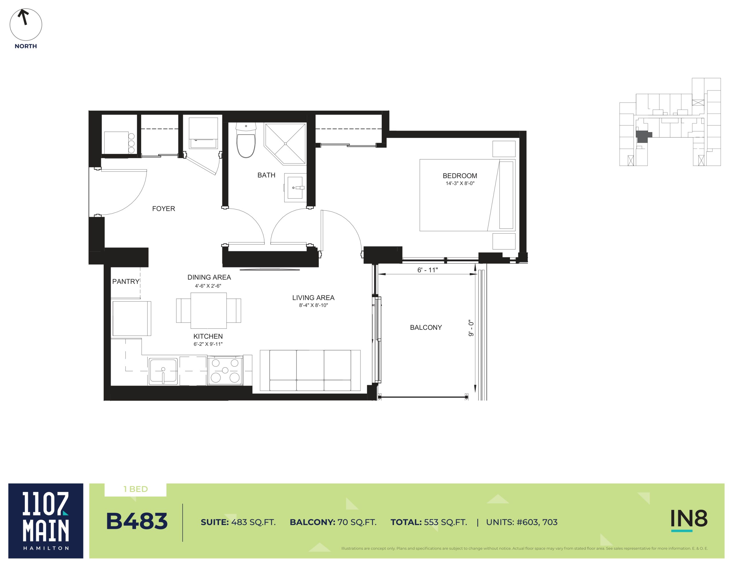 B483 floor plan